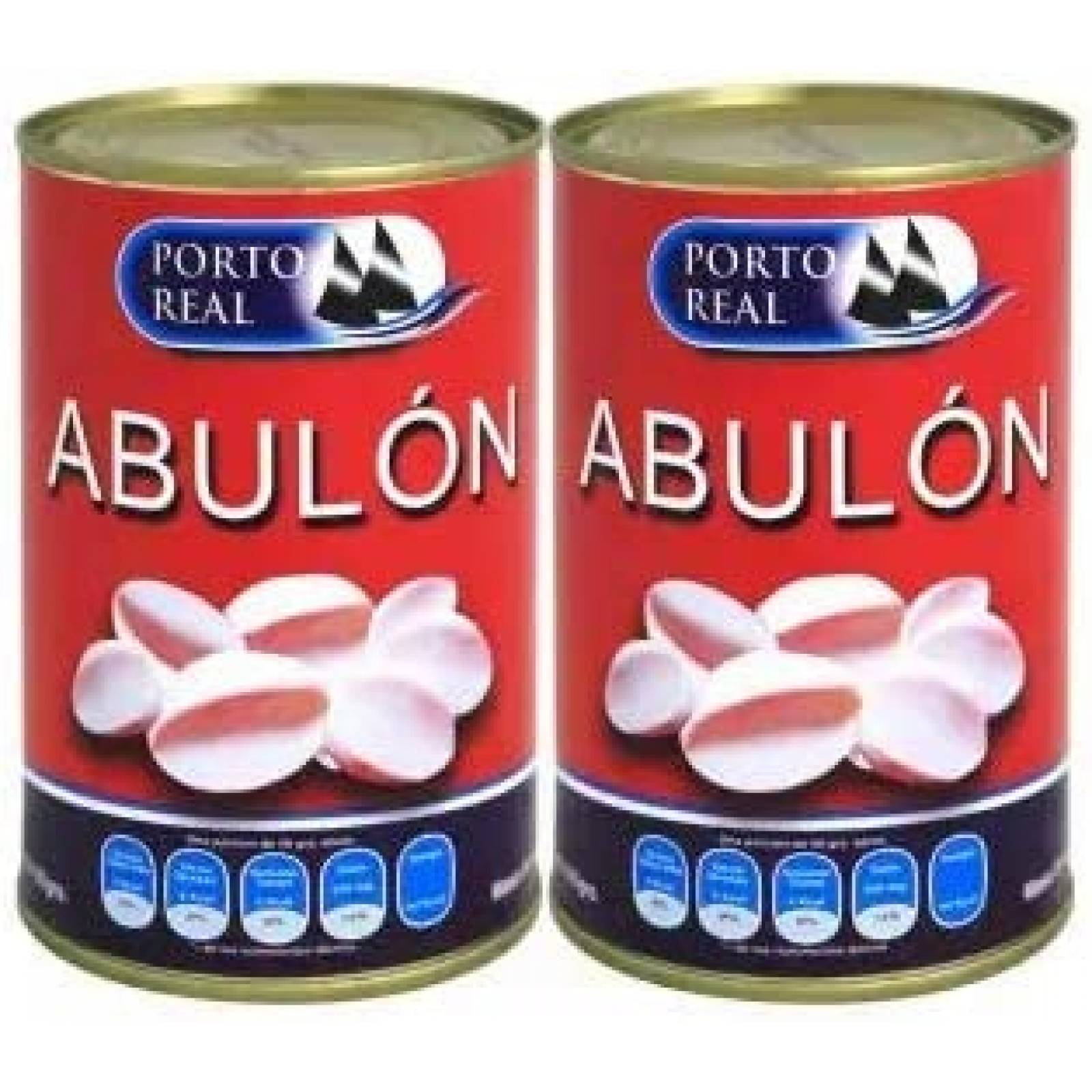 Abulón Porto Real Con 2 Latas De 425 Grs