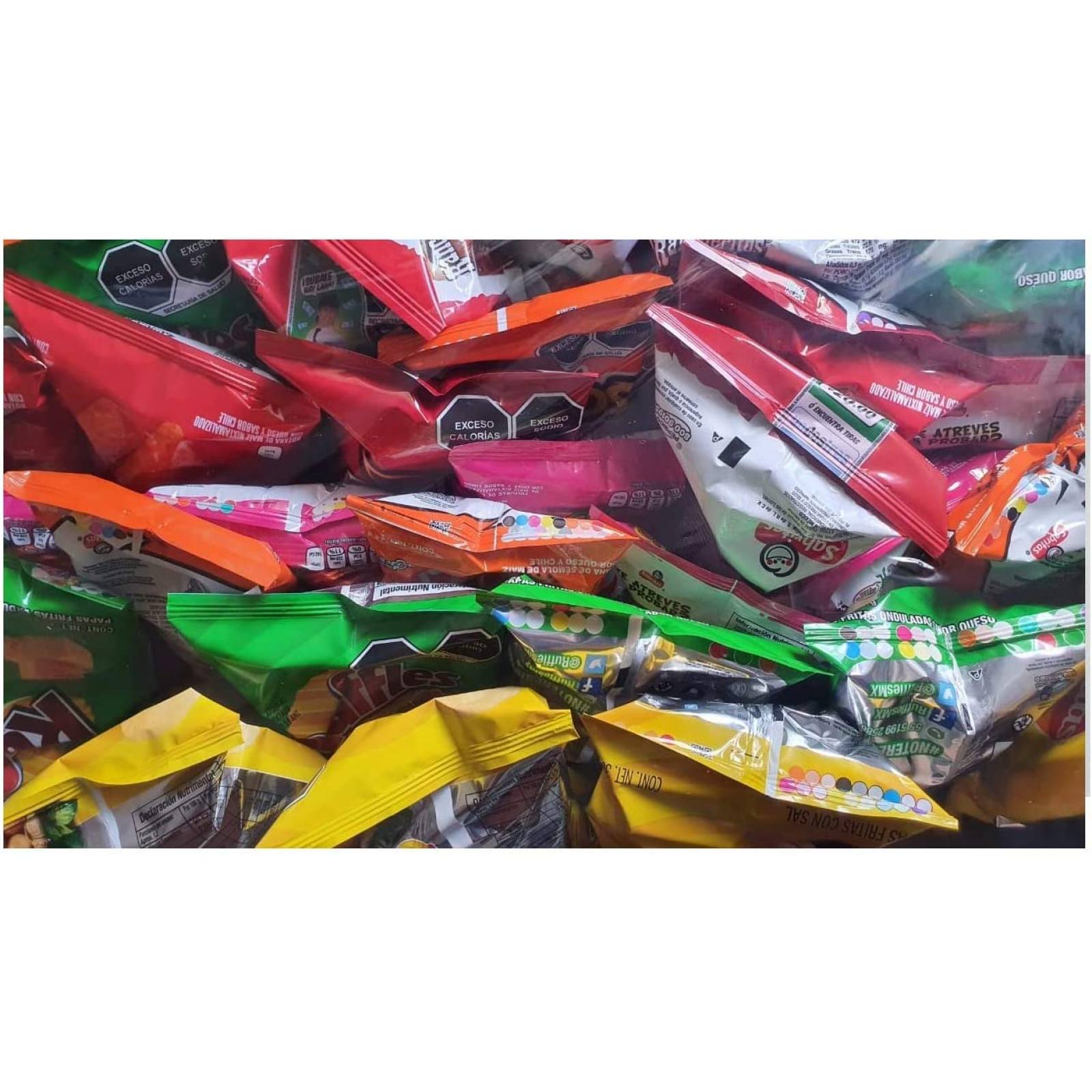 SABRITAS- 43 PIEZAS BOTANA SURTIDA