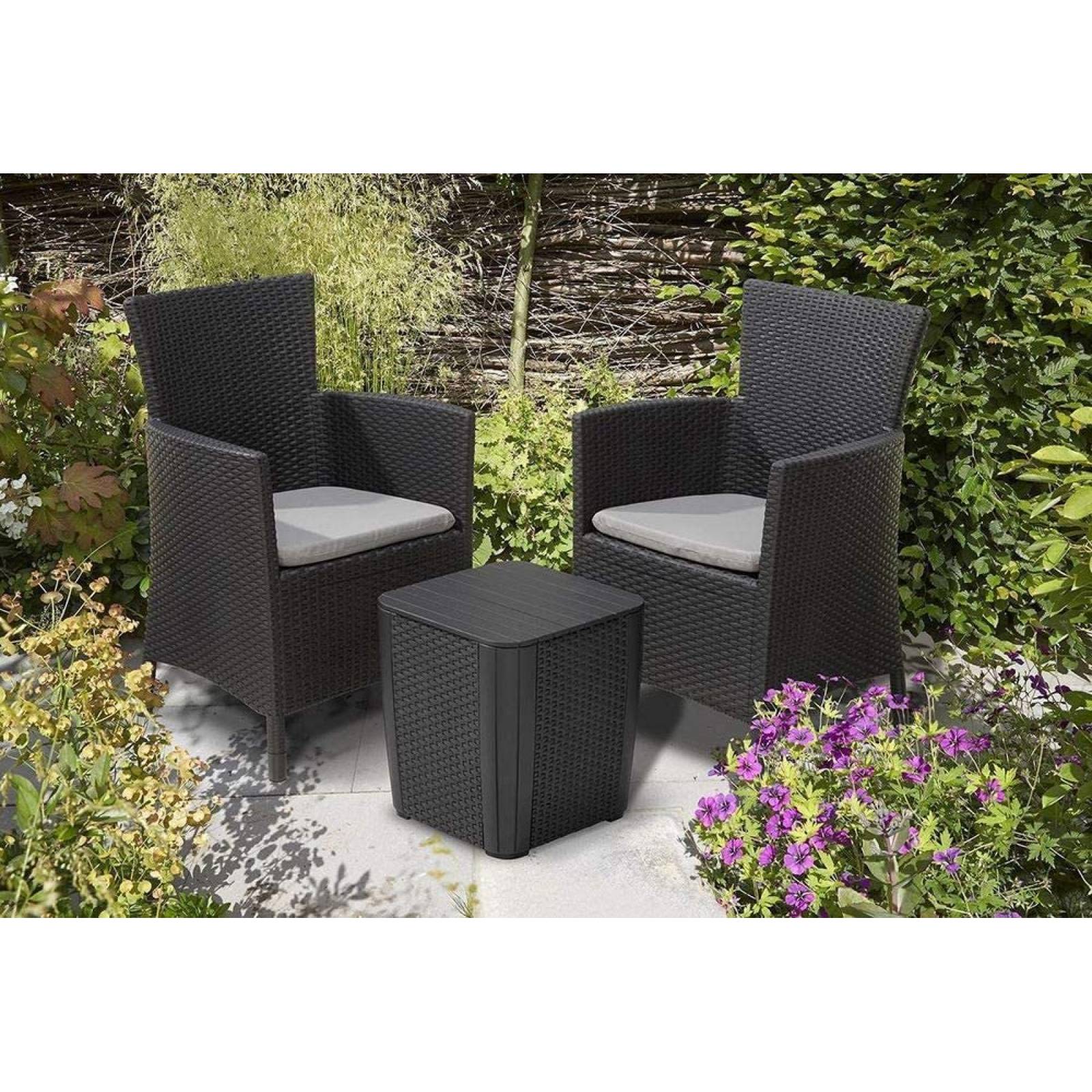 Allibert 247774 Iowa - Balcón (80 x 60 x 50 cm)