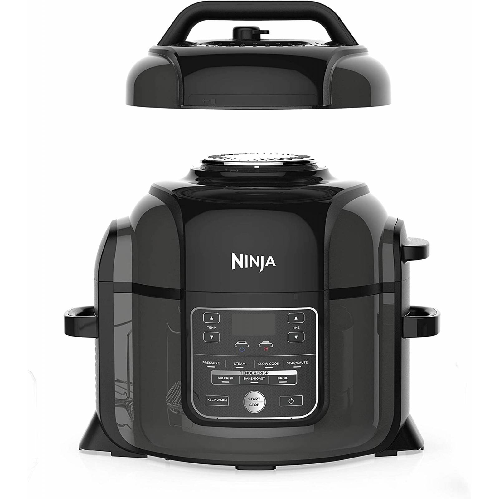 Ninja Foodi TenderCrisp Olla a presión, color negro OP300