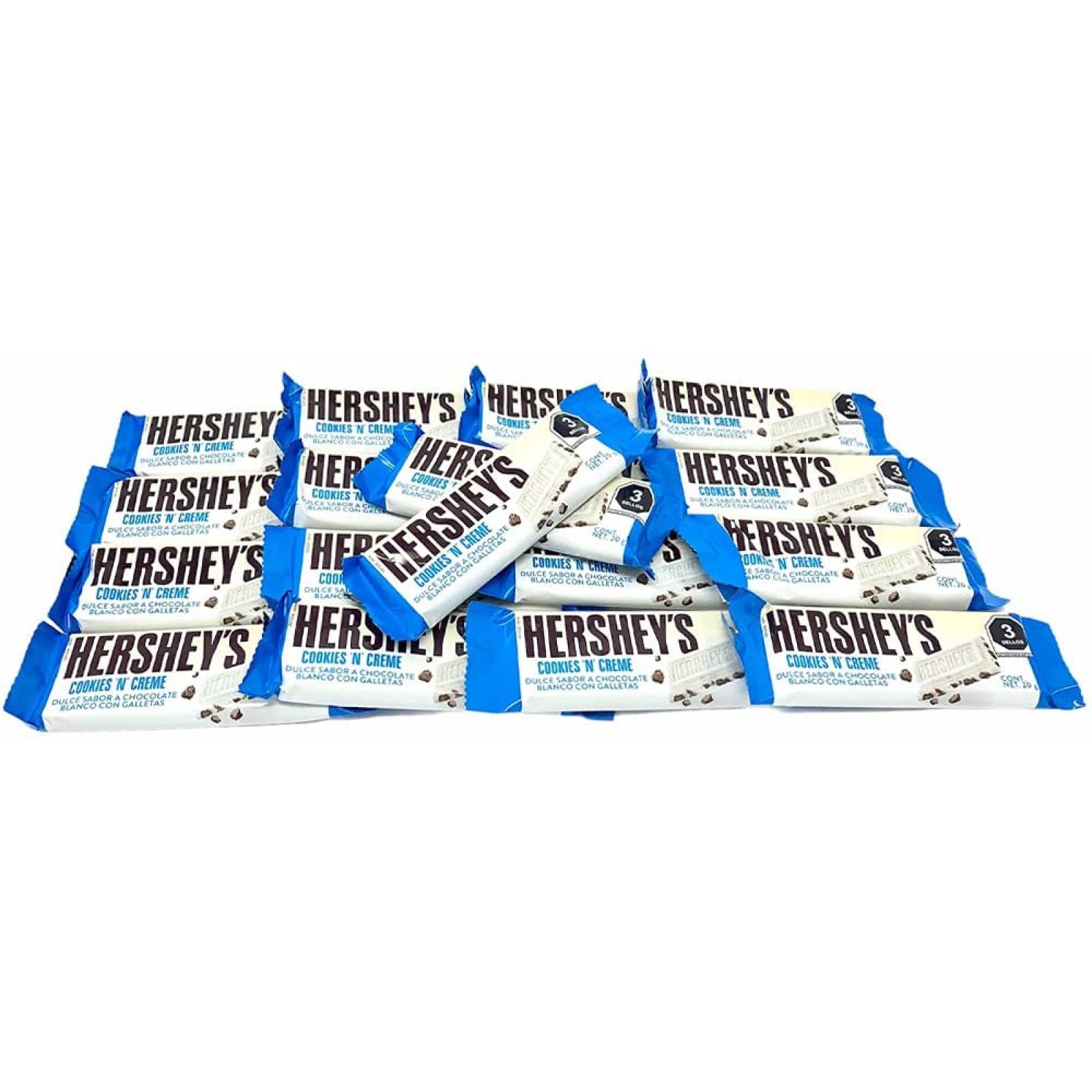 Chocolate Hersheys CookiesnCreme Barra