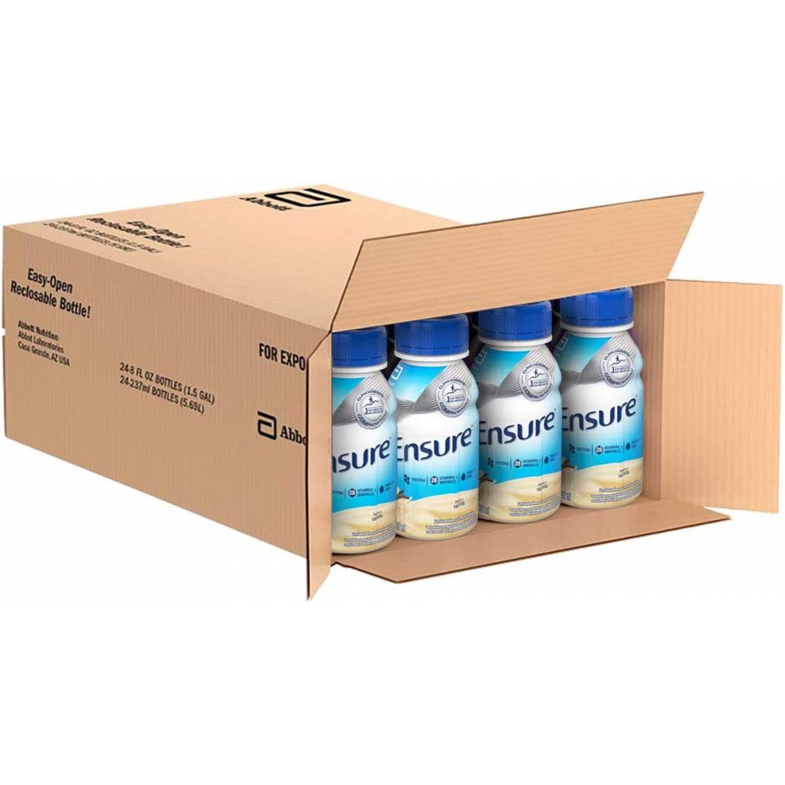 Ensure | Alimentación Especializada | Vainilla| 237 ml | 24 Piezas