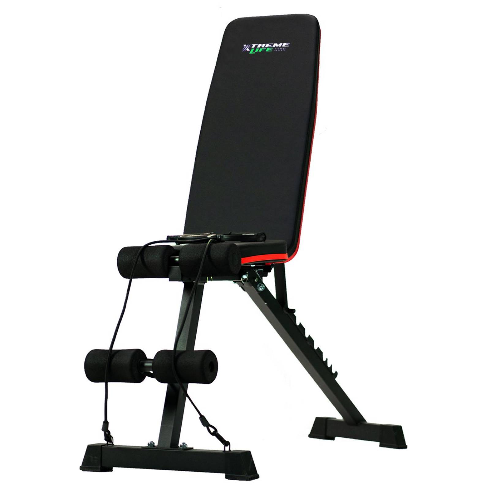 Banco Multiposiciones Barra Z Plana Mancuernas Set Pesas Gym 