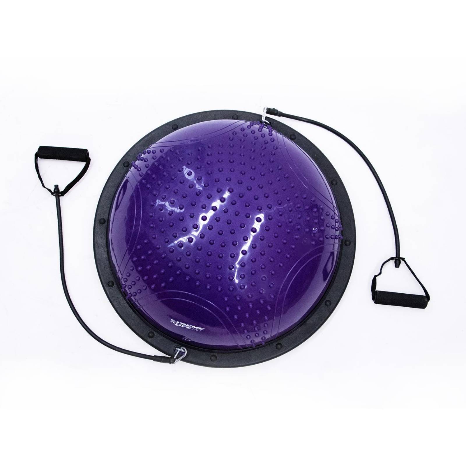 Bosu Ball 70cm Pelota De Equilibrio Ligas De Resistencia Violeta oscuro GD