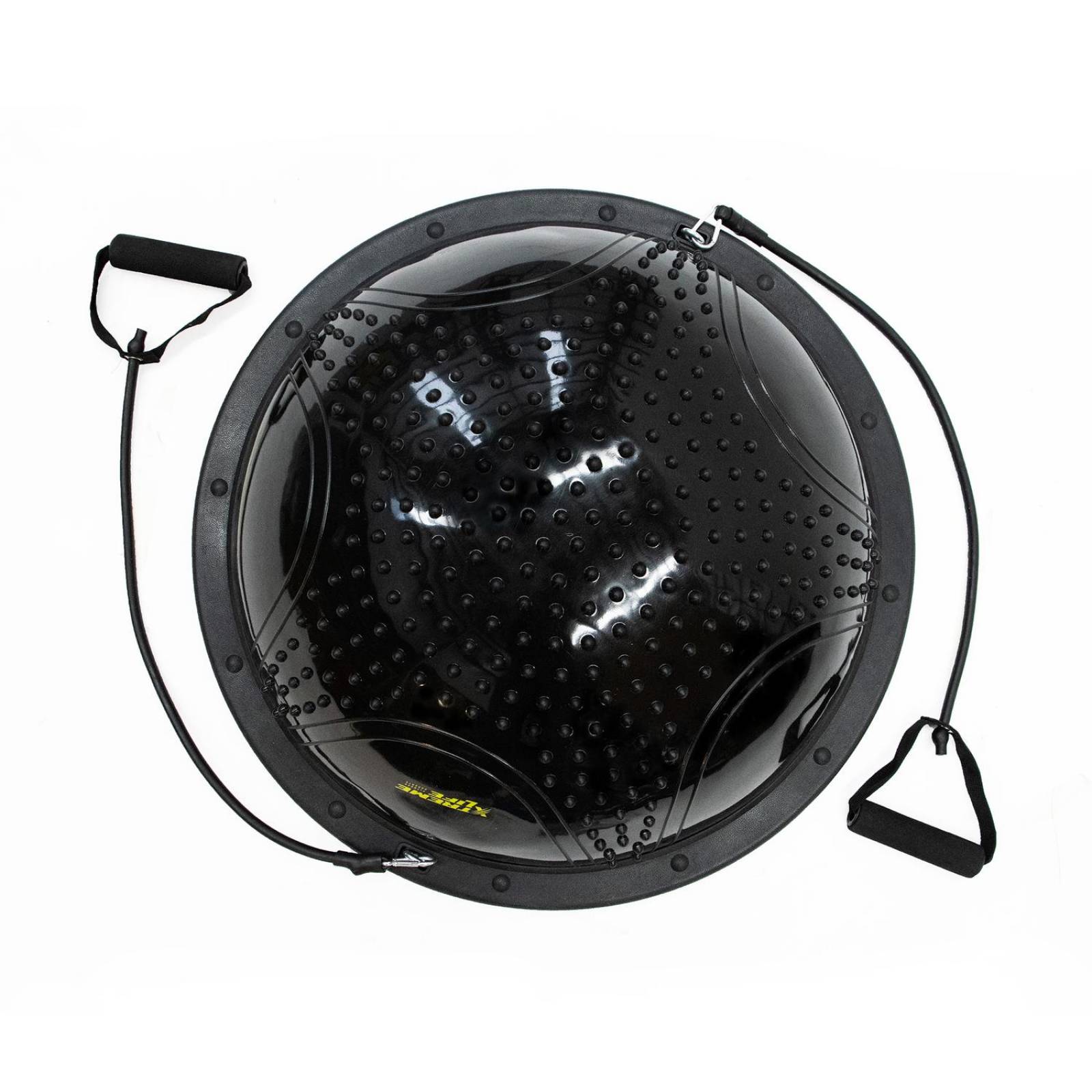 Bosu Ball 70cm Pelota De Equilibrio Ligas De Resistencia Negro GD