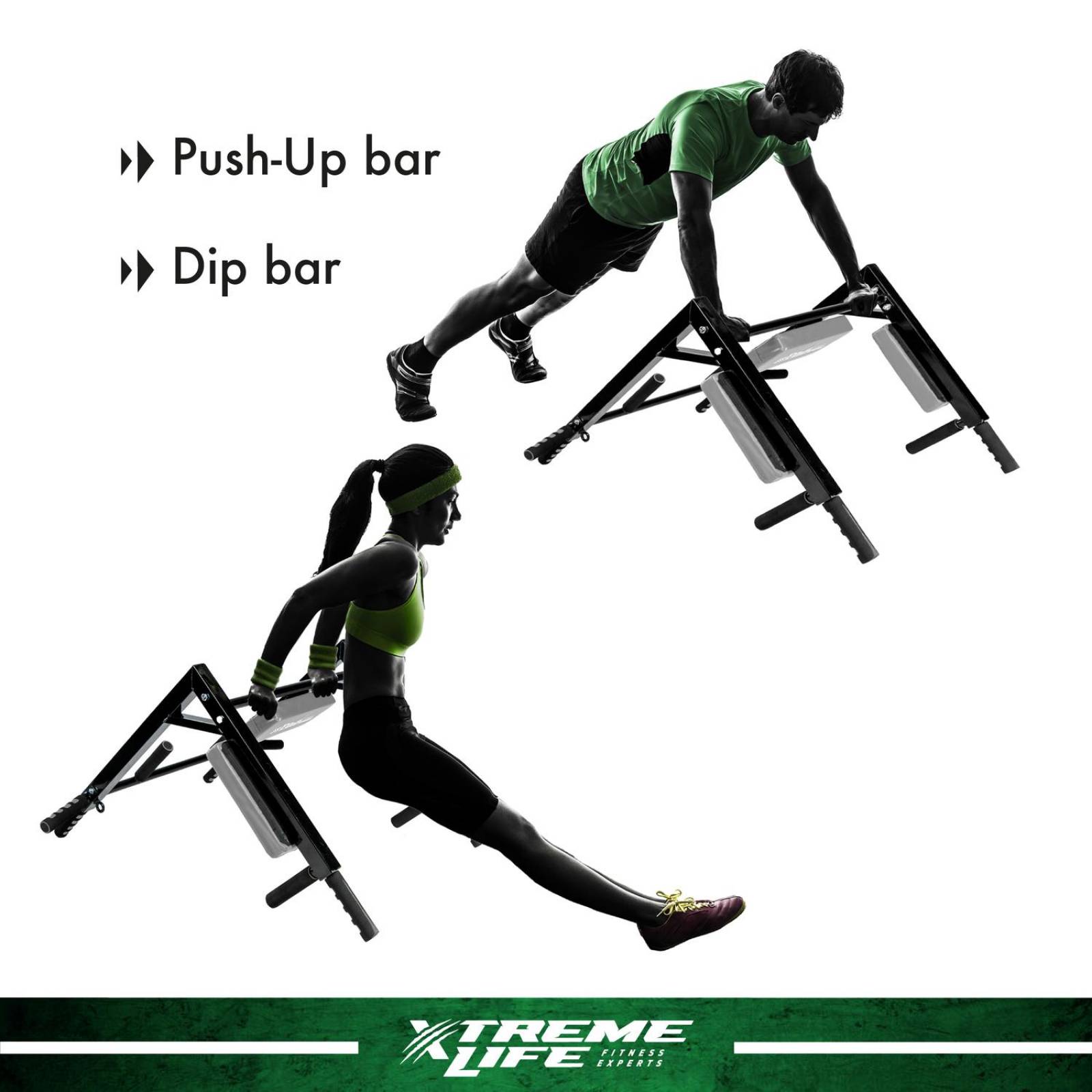 Barra Para Dominadas Gym Barra Para Ejercicios Reforzada Plateado