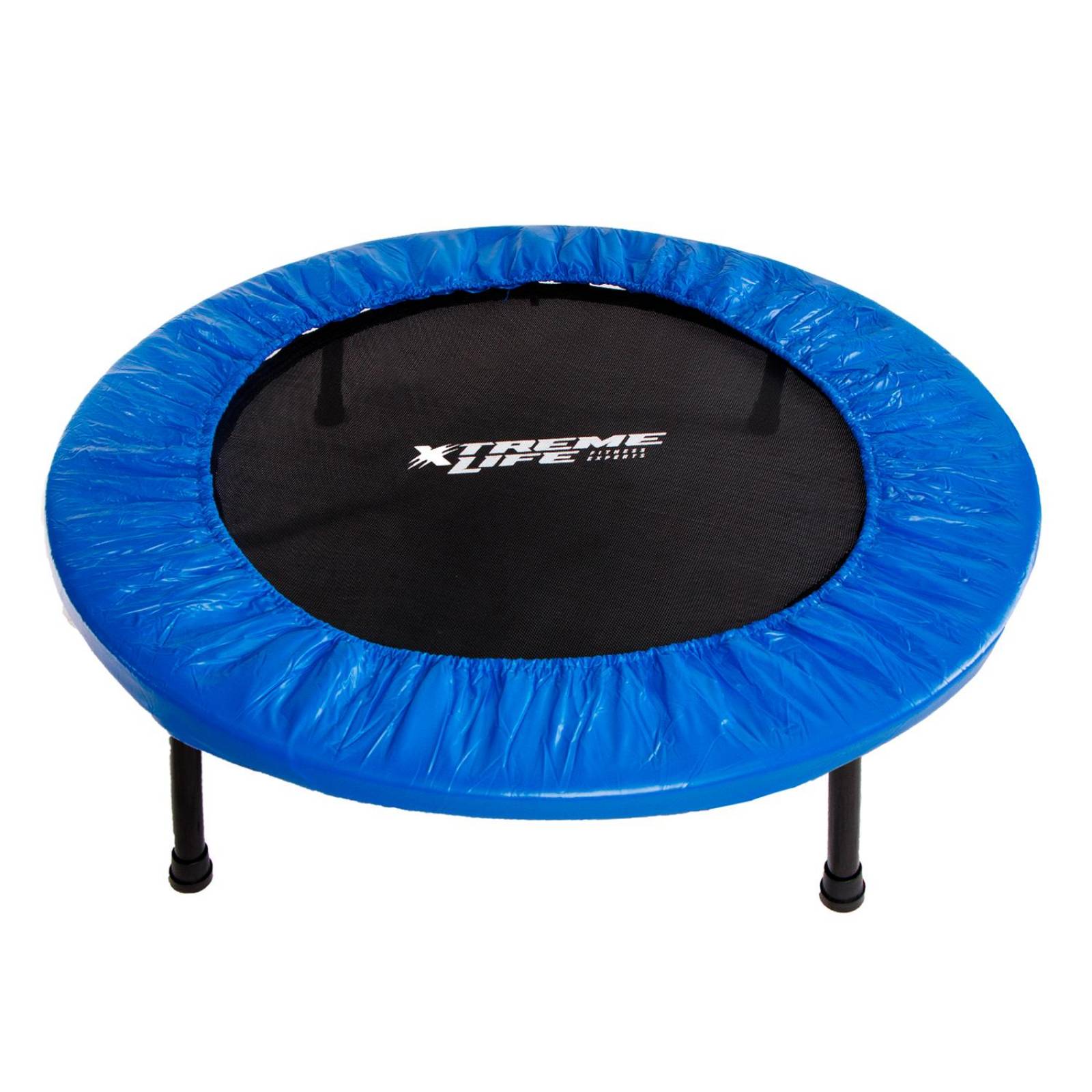 Trampolin Fitness 96cm Brincolin Ejercitador Adulto Gym Azul Unitalla