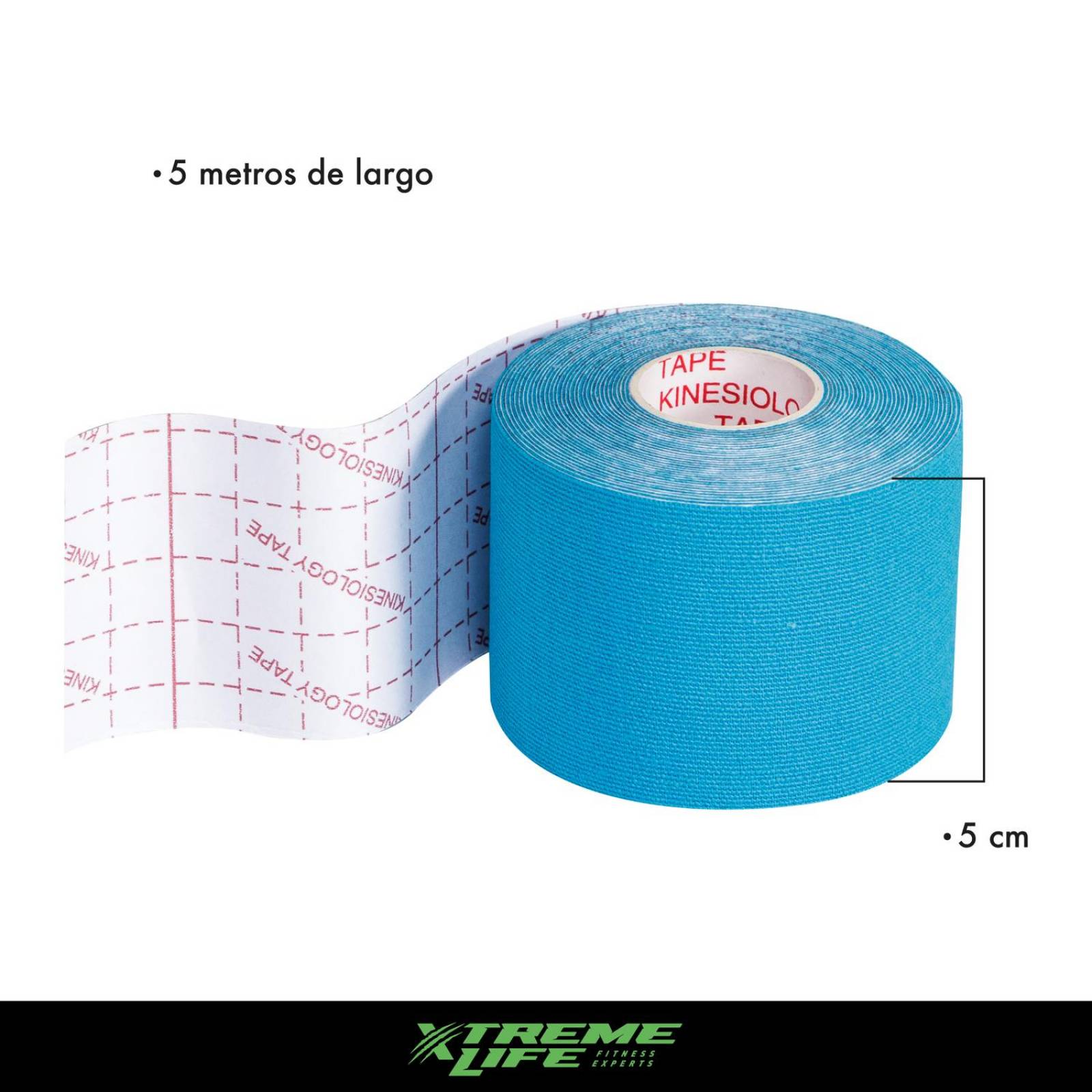 Cinta Kinesiologica Resistente Al Agua Kinesiotape Cinta Azul