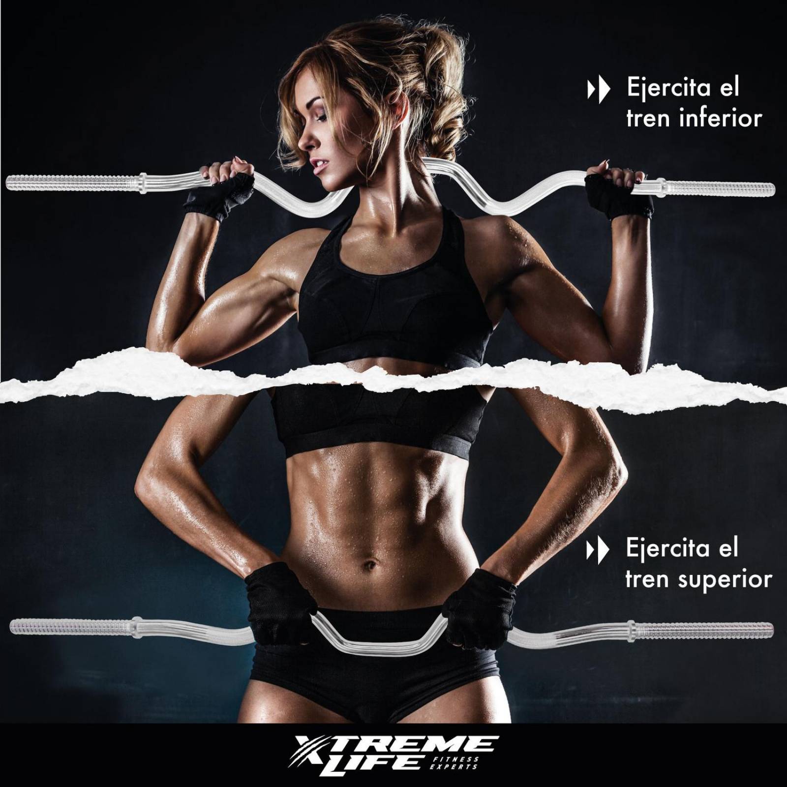 Barra Z Cromada Estandar Pesas 1.20 Mts Rosca Semi Olimpica