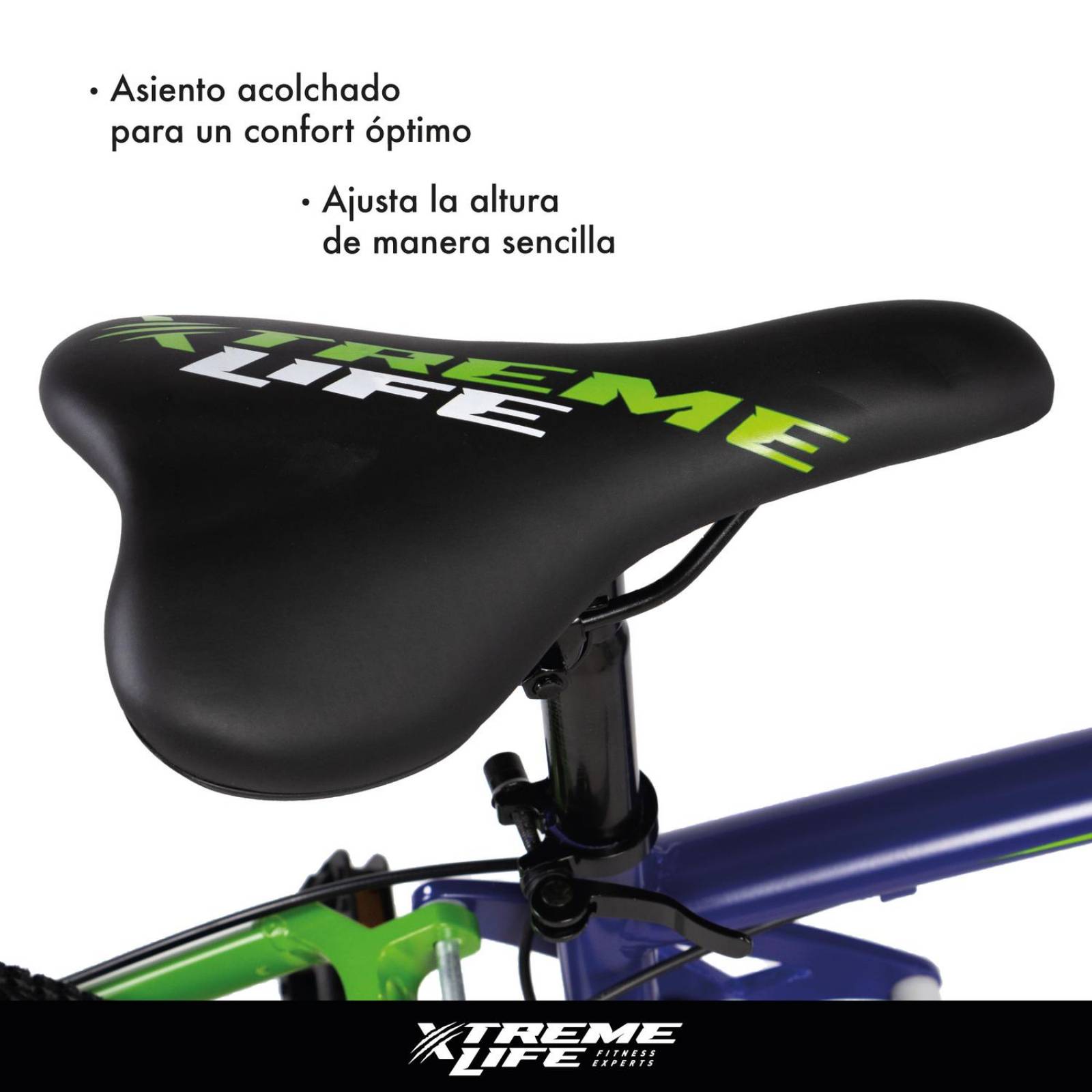 Bicicleta Montaña Aluminio Talla L R-29 21V Doble Suspensión Verde G