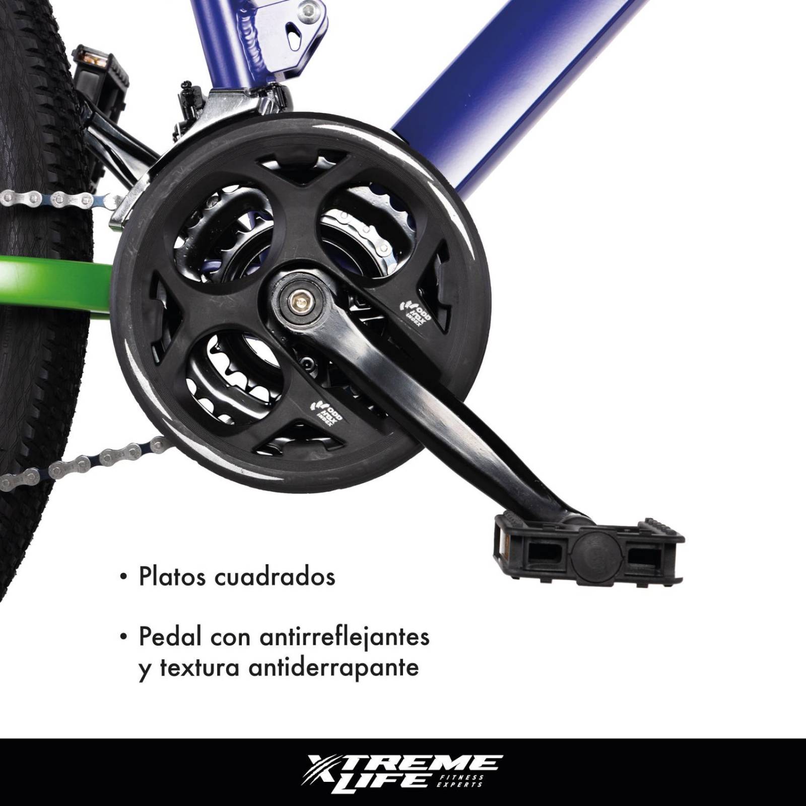 Bicicleta Montaña Aluminio Talla L R-29 21V Doble Suspensión Verde G