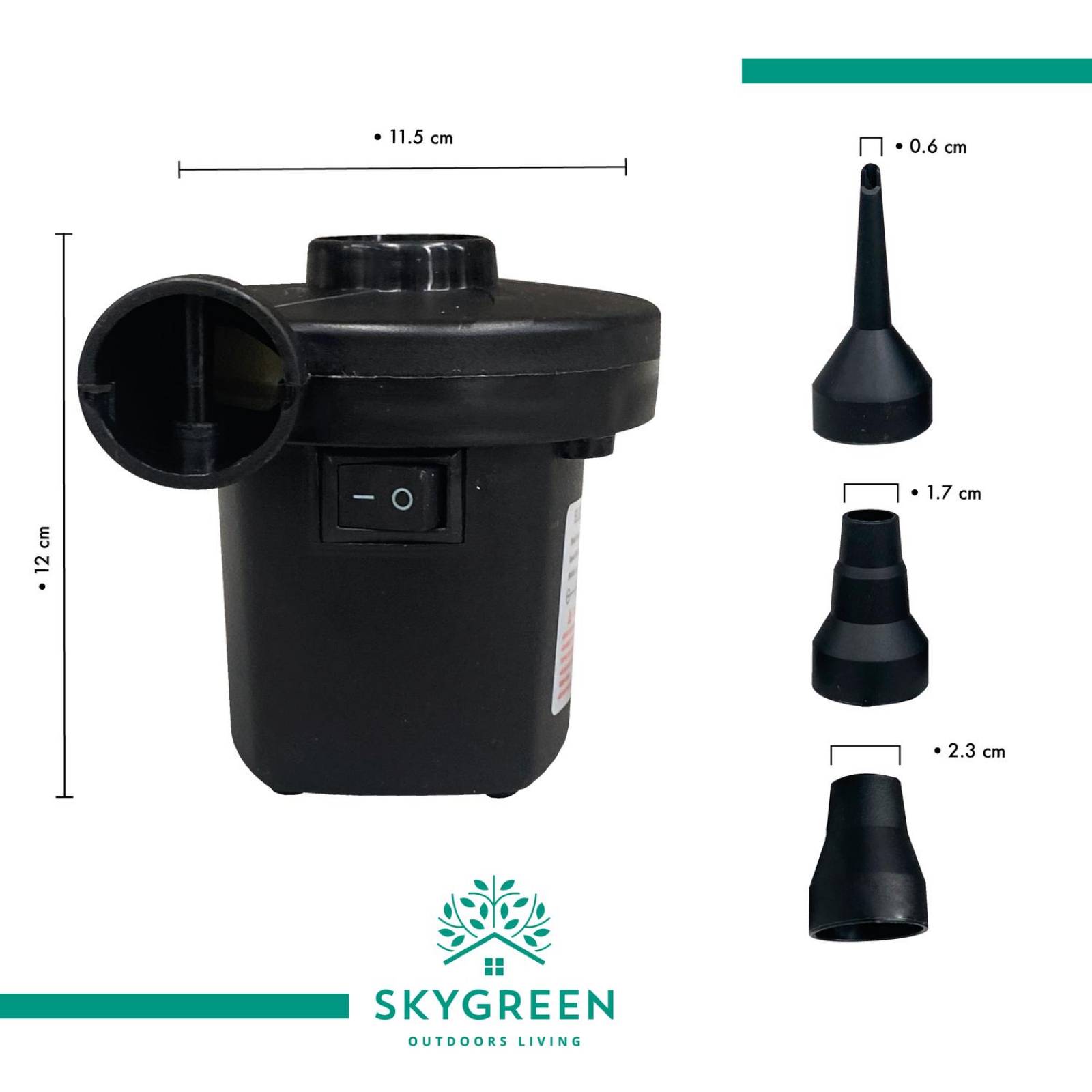 Inflador Eléctrico Para Colchones Y Piscinas Inflables 