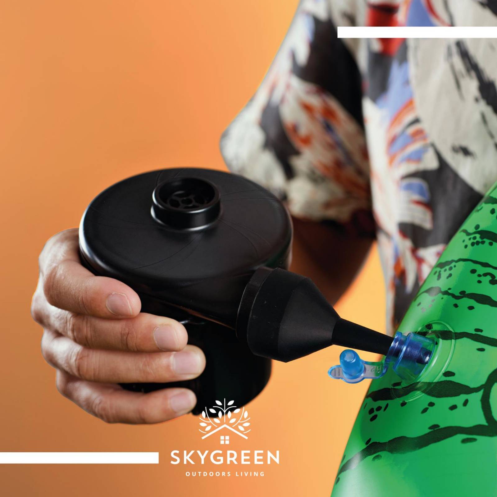 Inflador Eléctrico Para Colchones Y Piscinas Inflables 