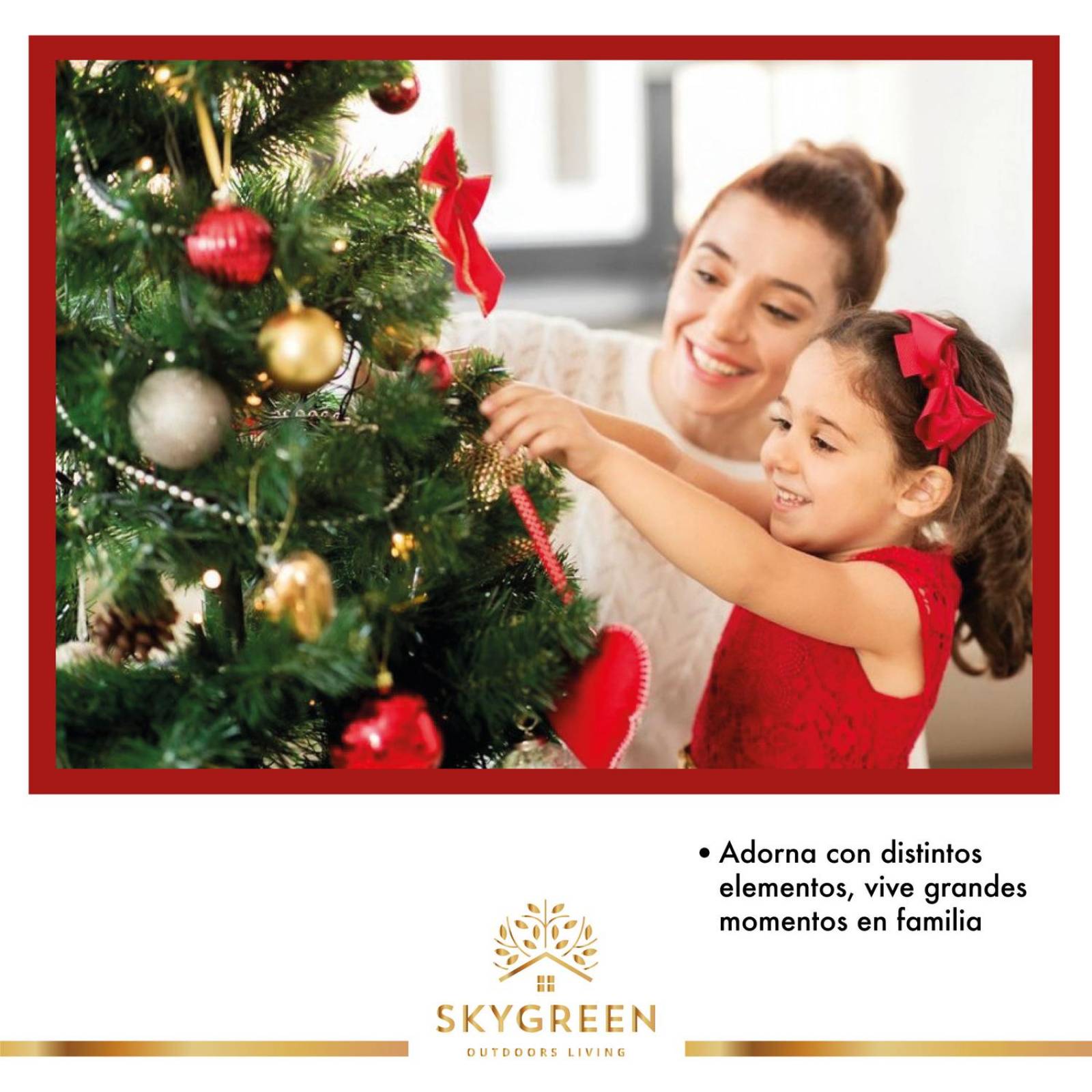 Arbol de Navidad Pino Artificial 2.10m Frondoso Follaje Verde G