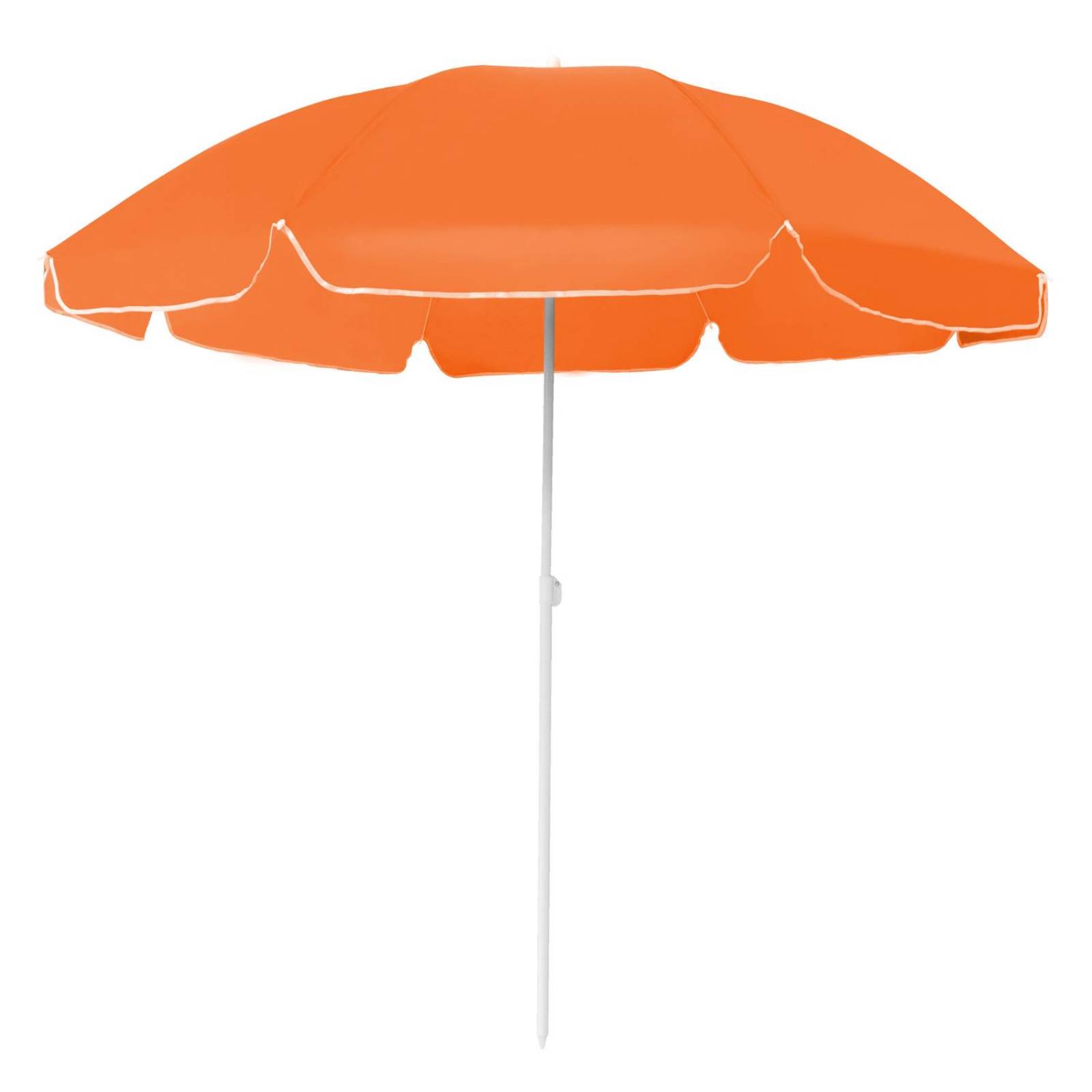 Sombrilla De Playa Jardin 1.80m De Diametro con Extensor Naranja CH