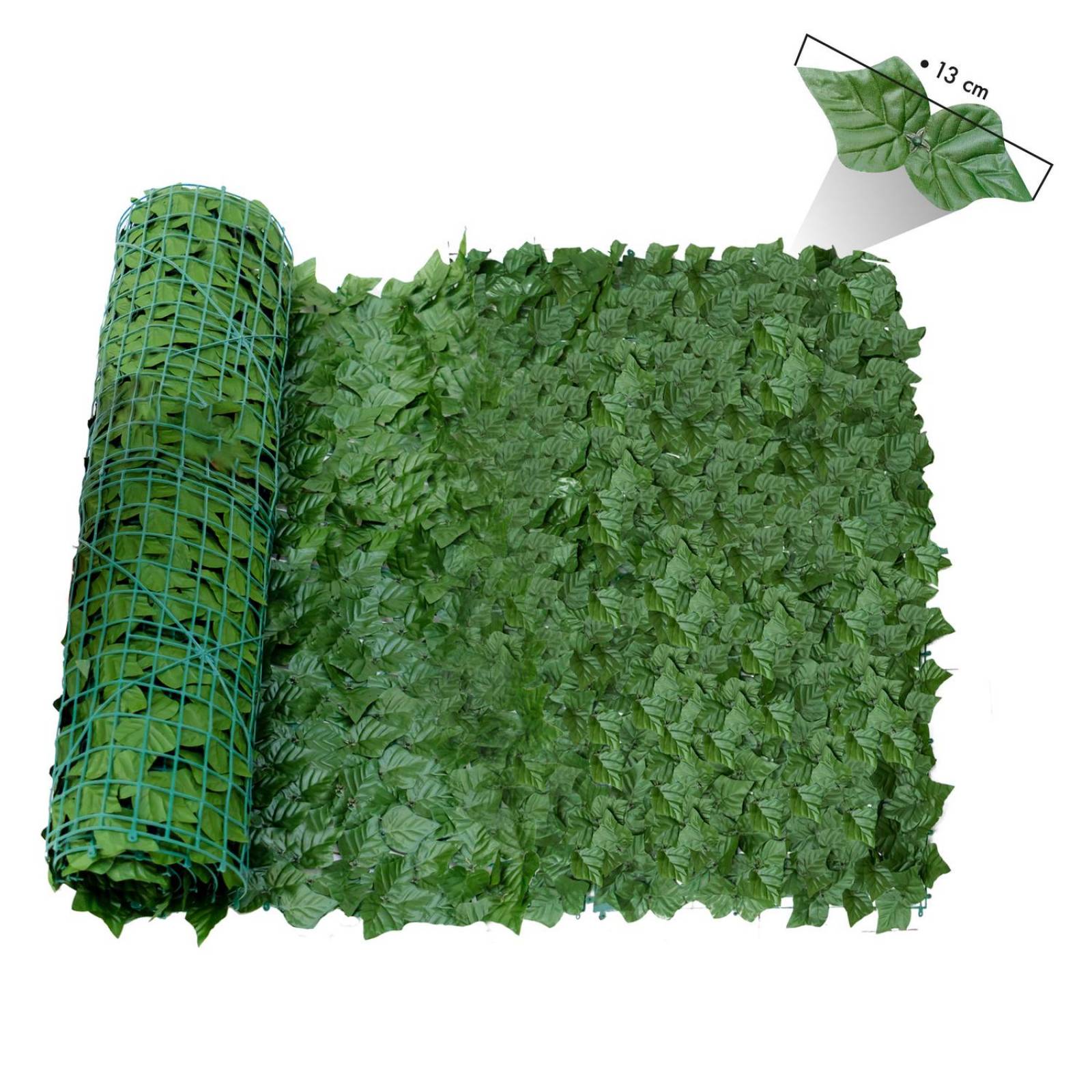 Rollo Follaje Artificial Muro Verde 1mtrs x 3mtrs Enredadera CH