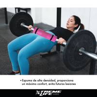 Cojín Almohadilla Xtreme Life Ls02 Para Sentadillas Barra Pesas Gym  Protector Cuello