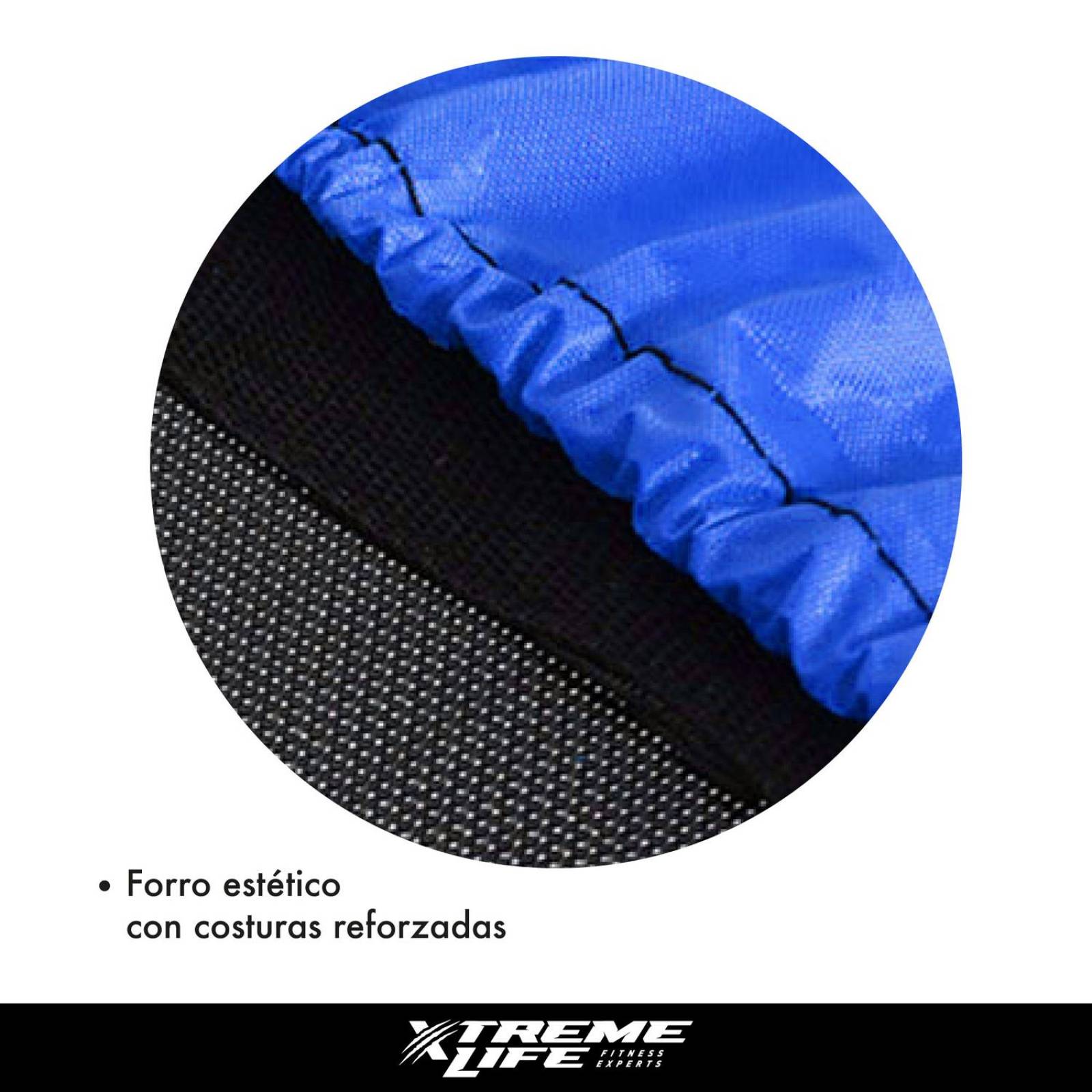 Trampolín Para Niños Brinconlin 1.40 Metros Red Seguridad Azul Grande