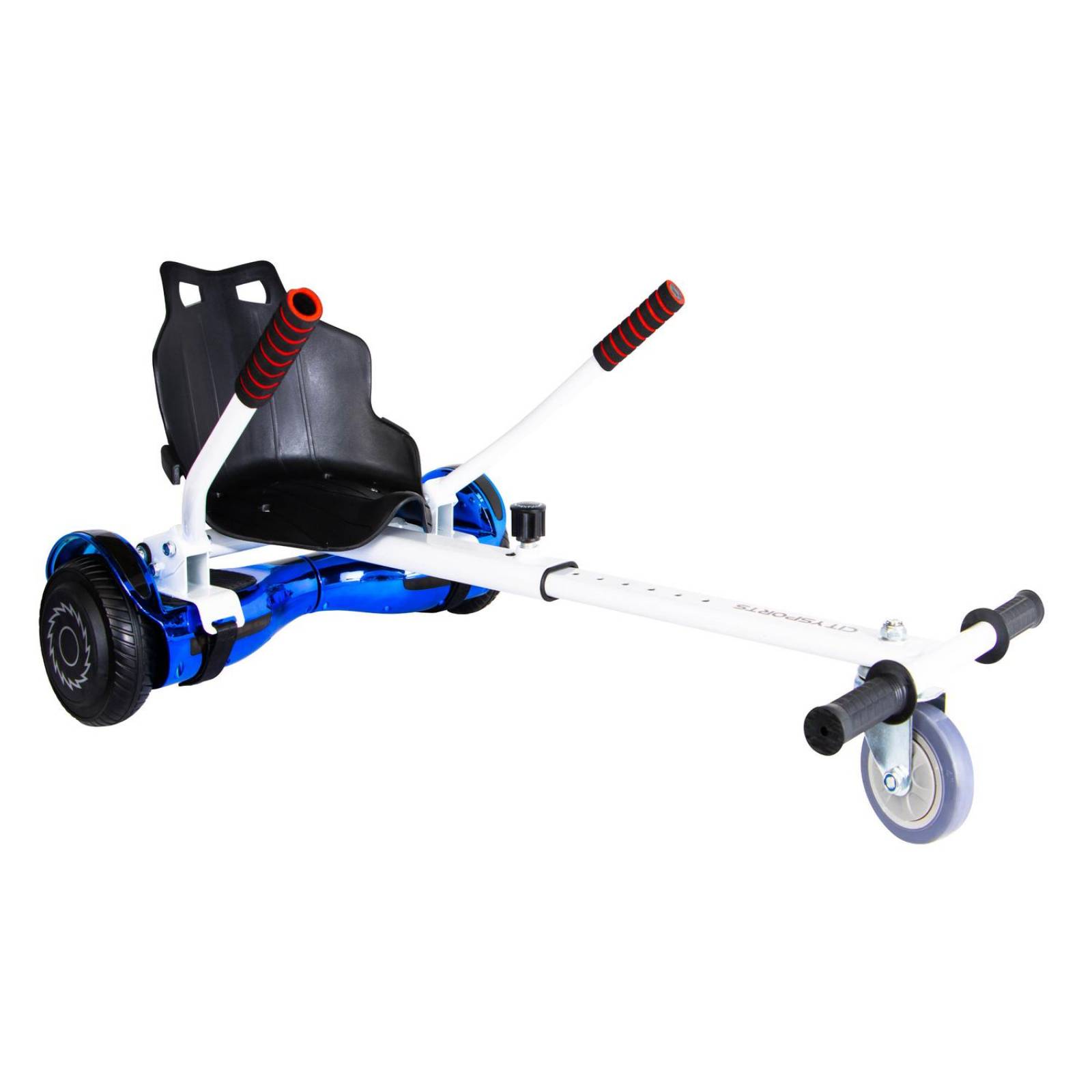 Adaptador de Hoverboard a Go Kart Accesorio para Buggy Blanco