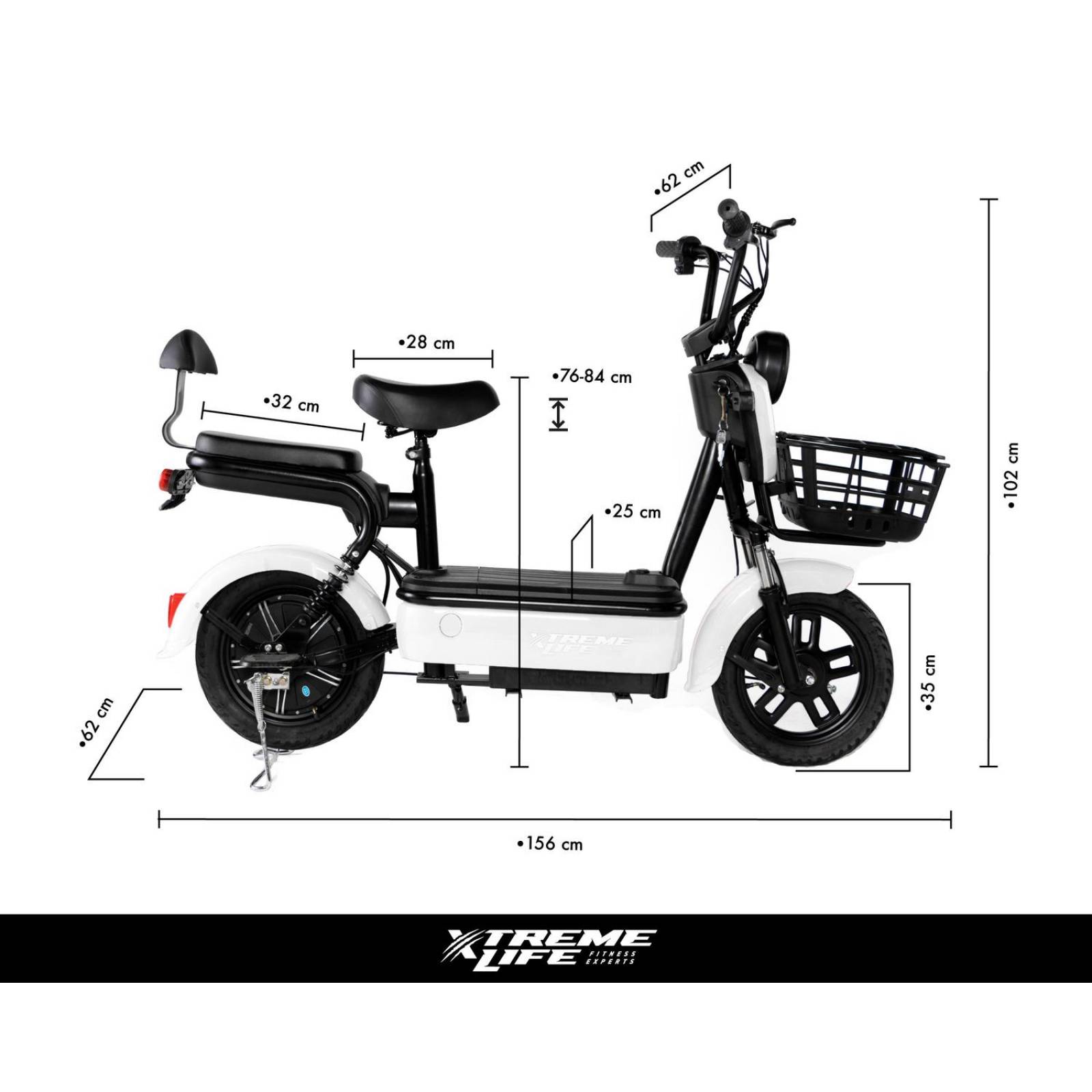 Scooter tipo online bicicleta