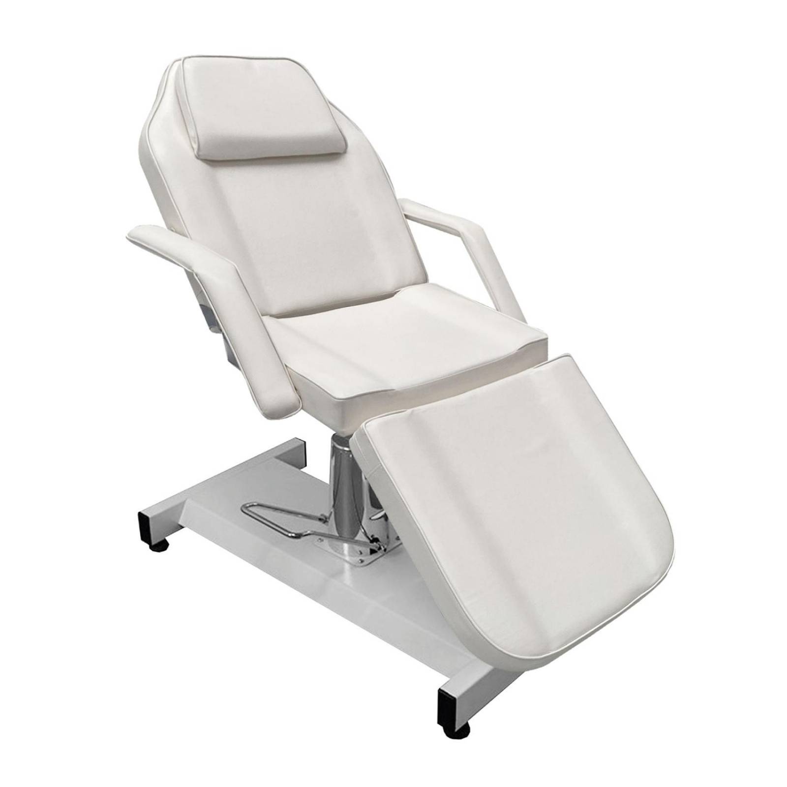 Camilla Cama Hidraulica de Masajes Faciales Pestañas Blanco UNITALLA