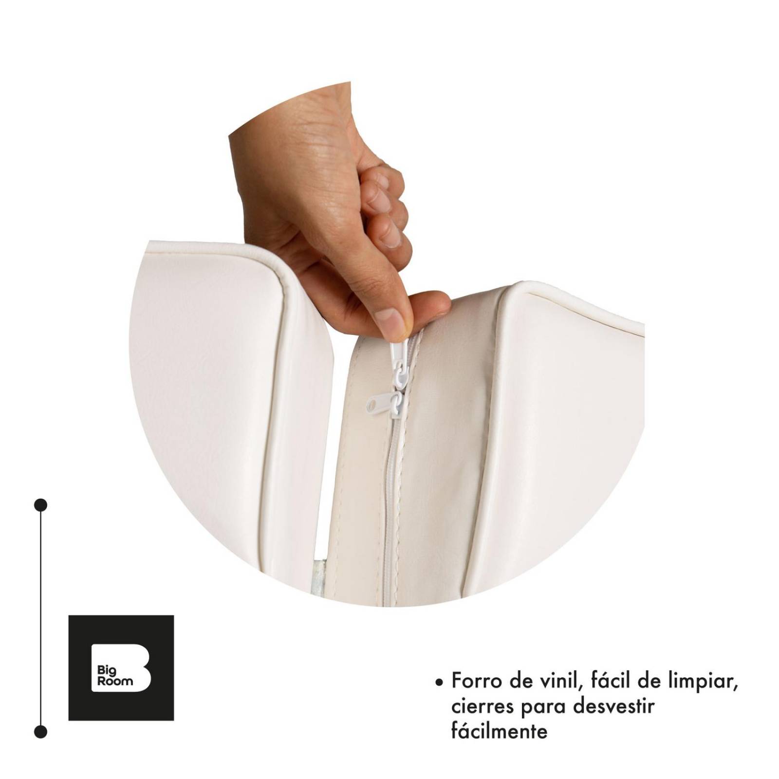 Camilla Cama Hidraulica de Masajes Faciales Pestañas Blanco UNITALLA