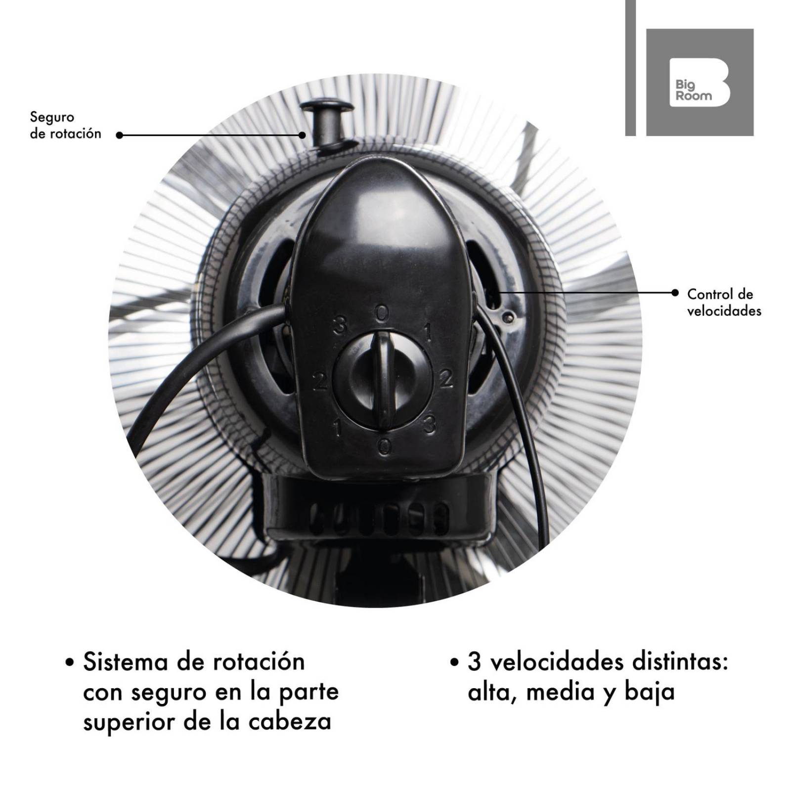 2 Ventiladores 3 En 1 Pedestal, Piso Y Pared 3 18 Pulgadas Gris