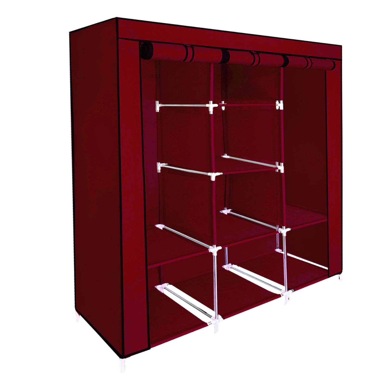 Closet Ropero Armable 3 Puertas Organizador Portátil Vino UNITALLA