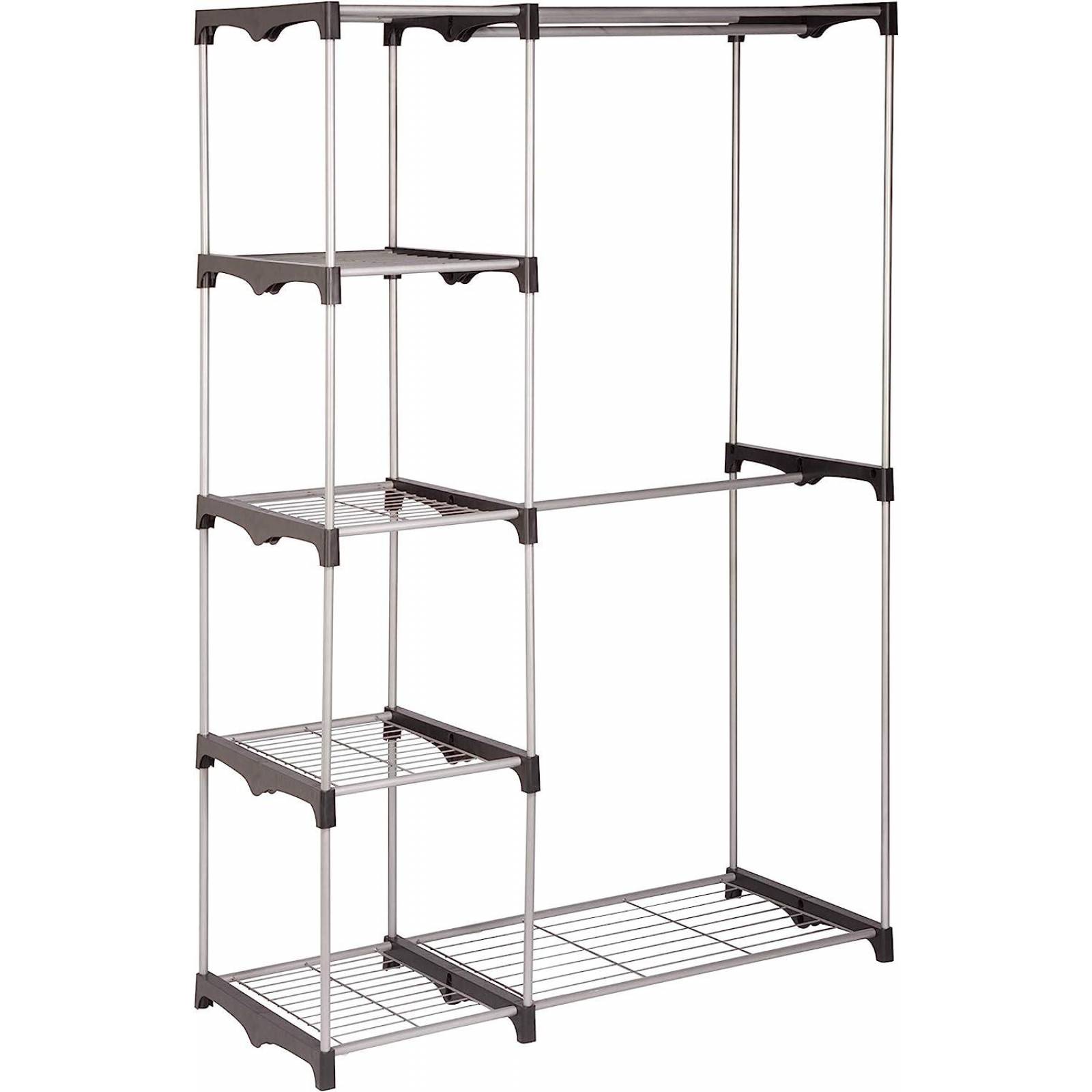 Closet Ropero Armable Armario 5 a 8Ft Ajustable Reforzado 