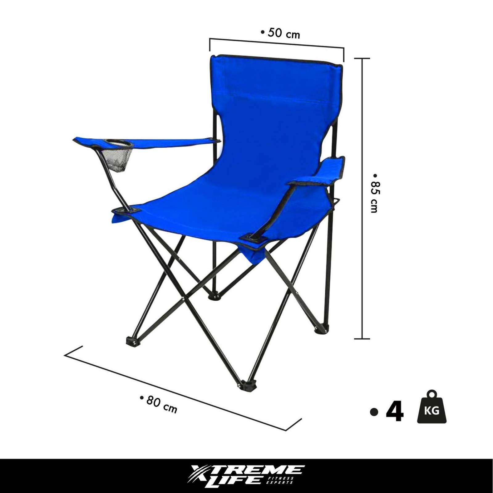 Trademark Innovations Esterilla plegable portátil para silla de playa