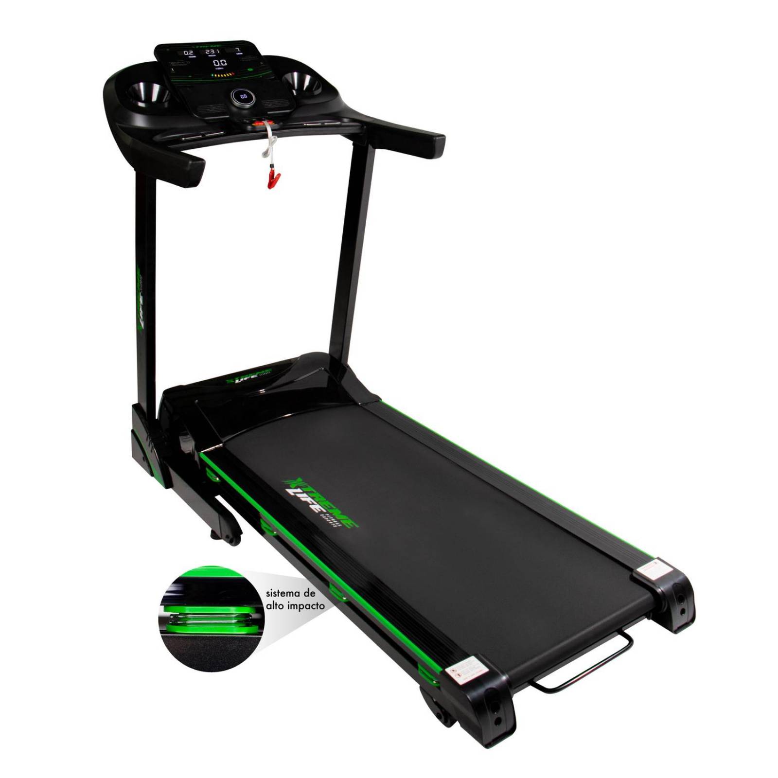 Caminadora Electrica 3.5hp Plegable 110v Bluetooth Gym Negro 