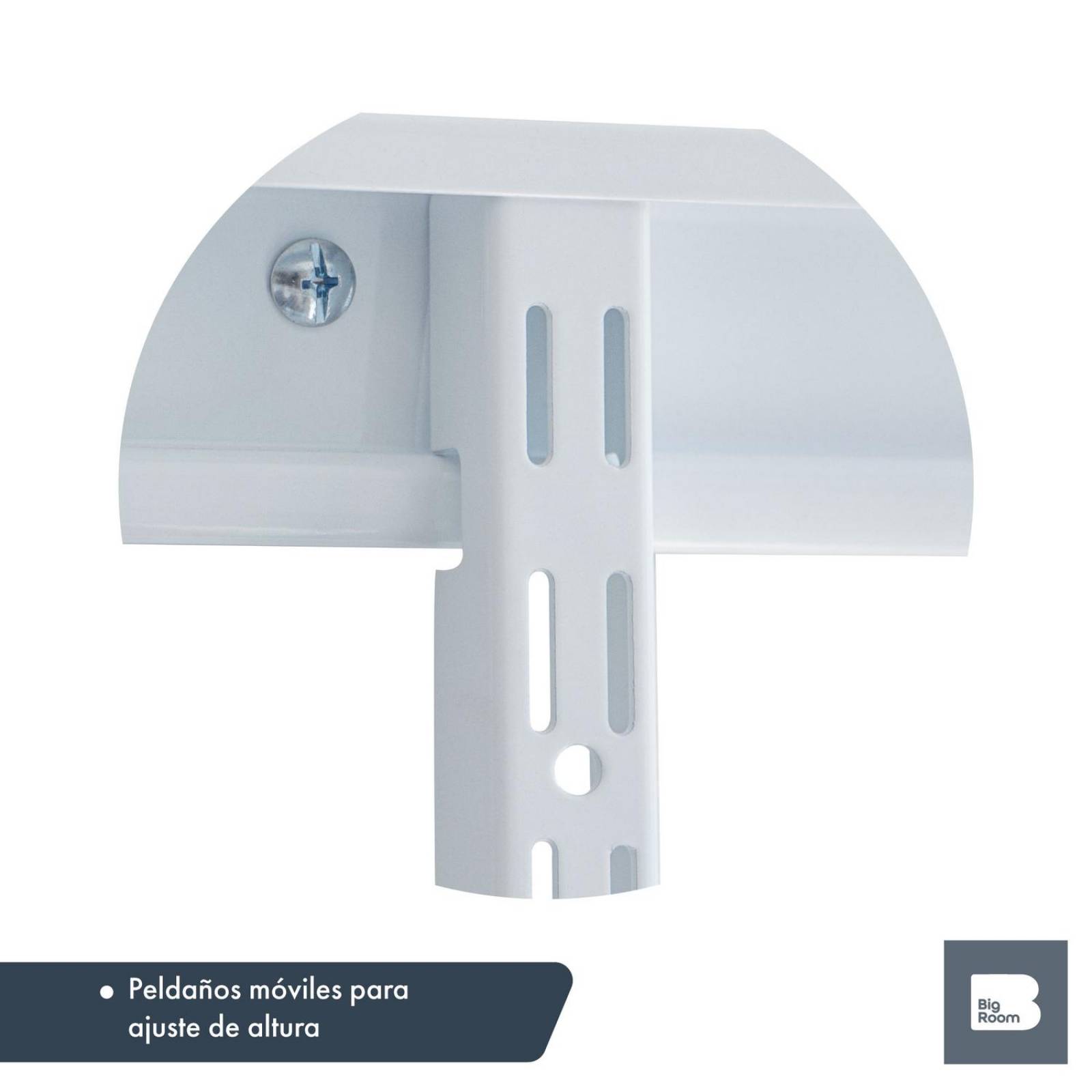 Closet Ropero Armable Armario 2 a 4Ft Ajustable Reforzado Blanco