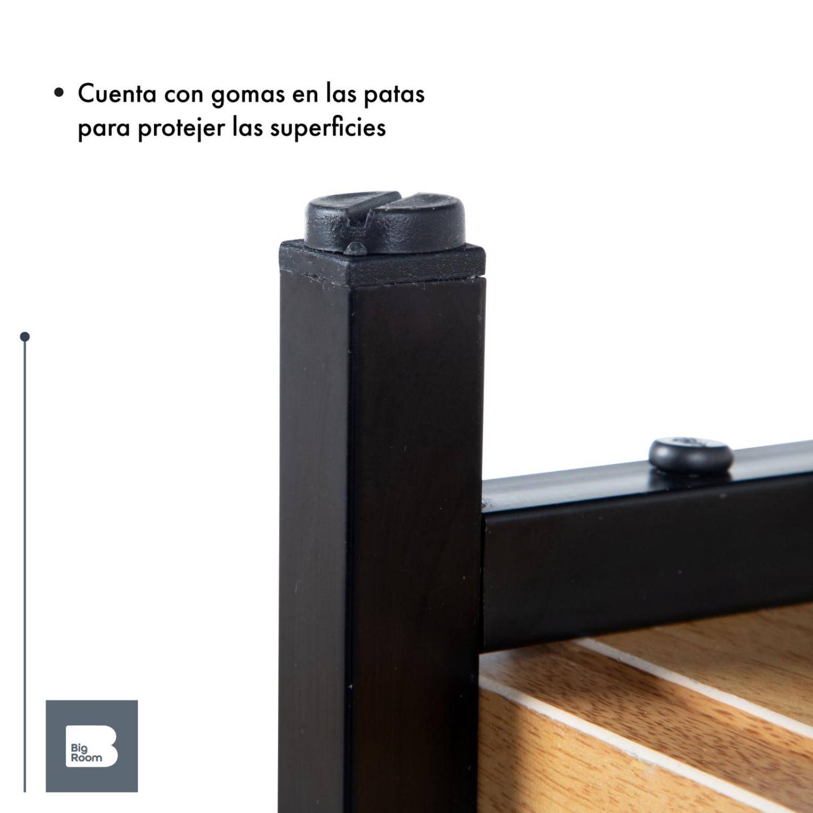 Librero Estante Organizador De Madera 5 Repisas Minimalista Ocre
