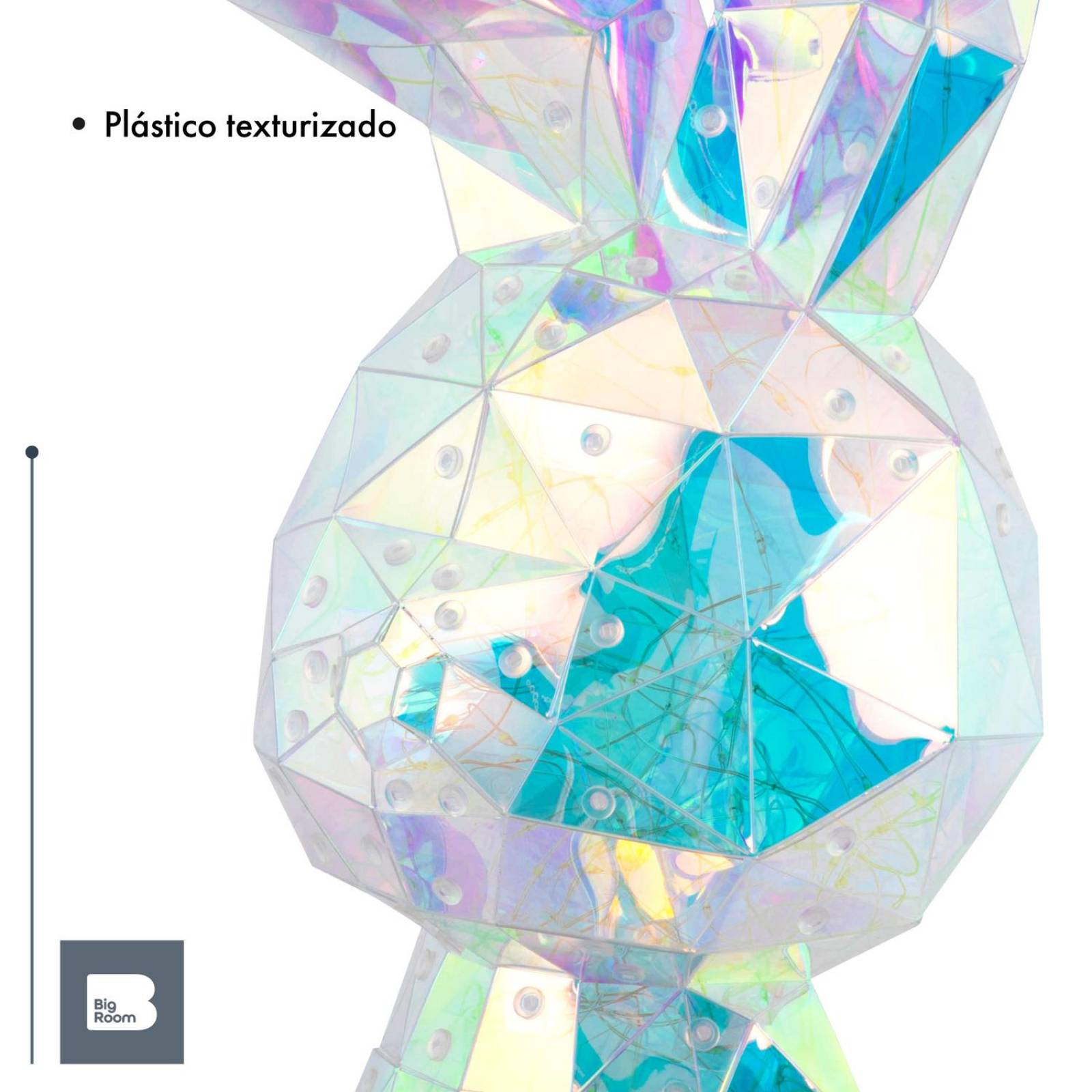 Lampara 3d Conejito Luz Led Iluminacion Nocturna Decoracion Recamara 