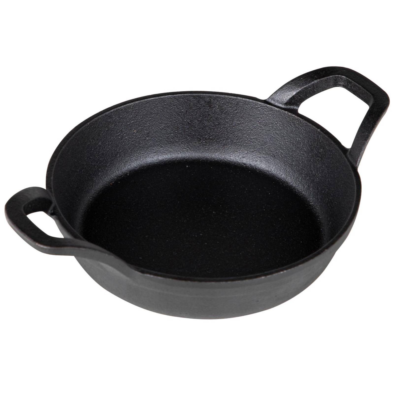 Sarten De Hierro Fundido 22 Cm Con Agarraderas Asas Circular