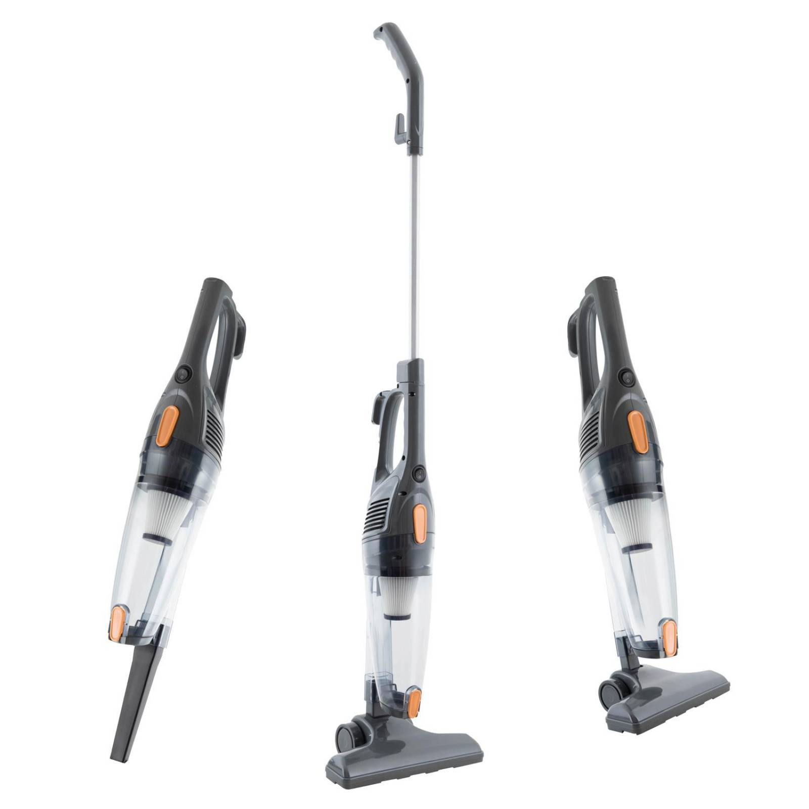 Aspiradora De Mano 3 En 1 Vertical Para Hogar Automovil Negro