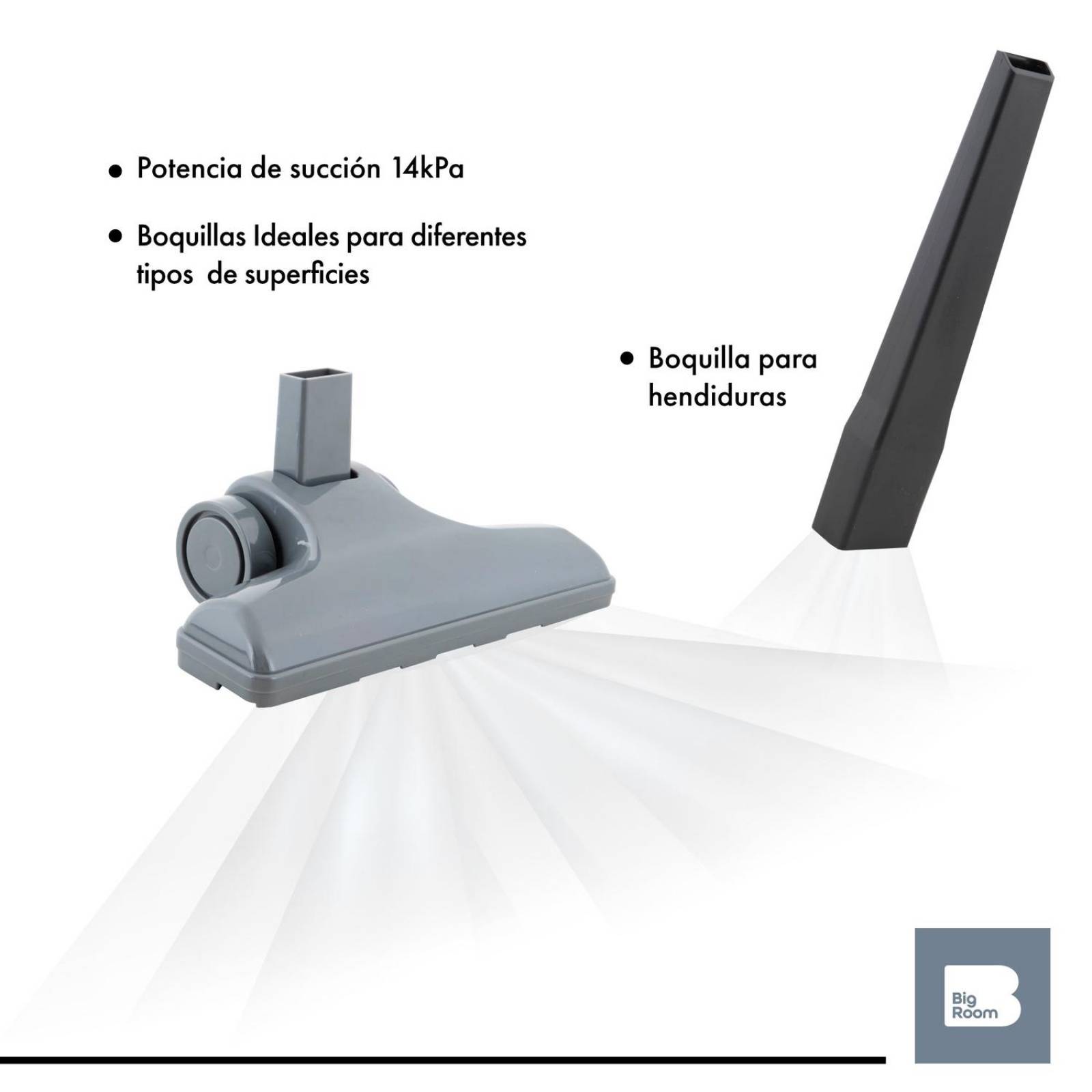 Aspiradora De Mano 3 En 1 Vertical Para Hogar Automovil Negro