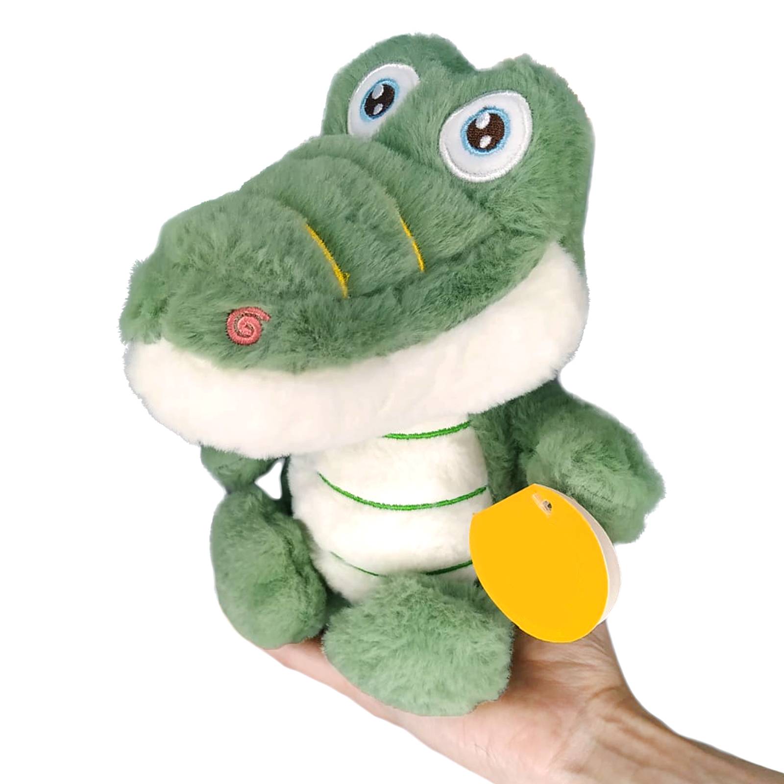 Peluche Cocodrilo Bebé Juguete Adorable Verde Esponjoso