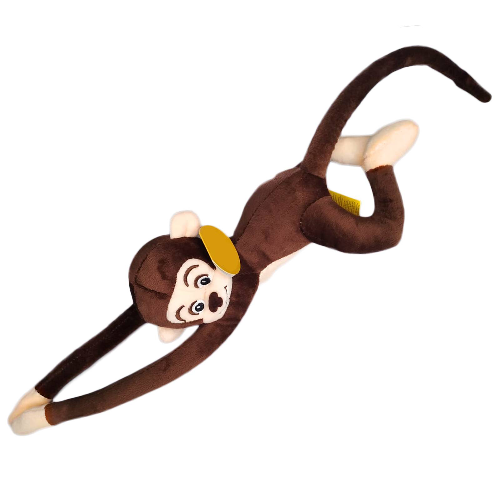 Peluche Chango Mono Abrazador Café Juguete Adorable