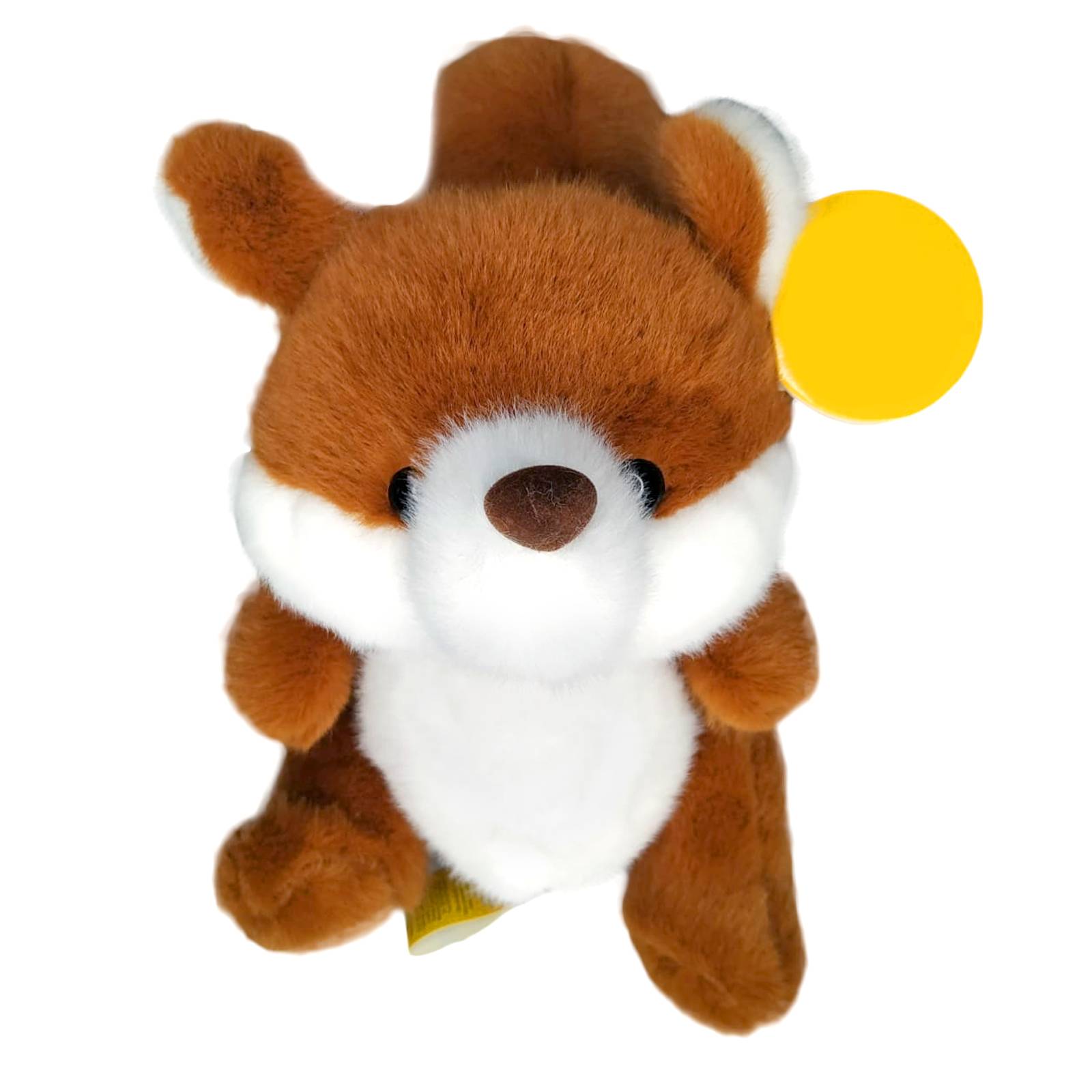 Peluche Ardilla Peludita Café Juguete Adorable Esponjoso