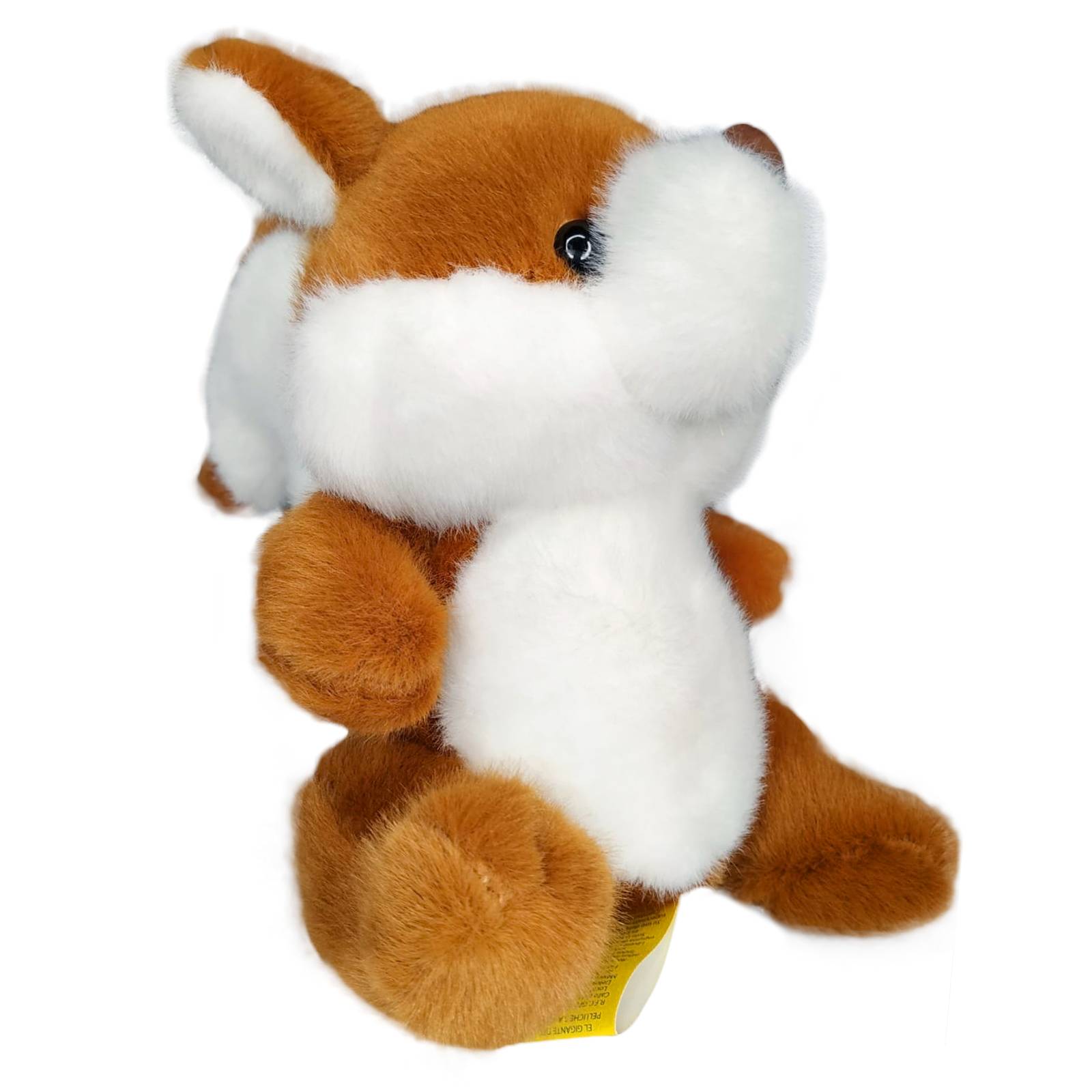 Peluche Ardilla Peludita Café Juguete Adorable Esponjoso