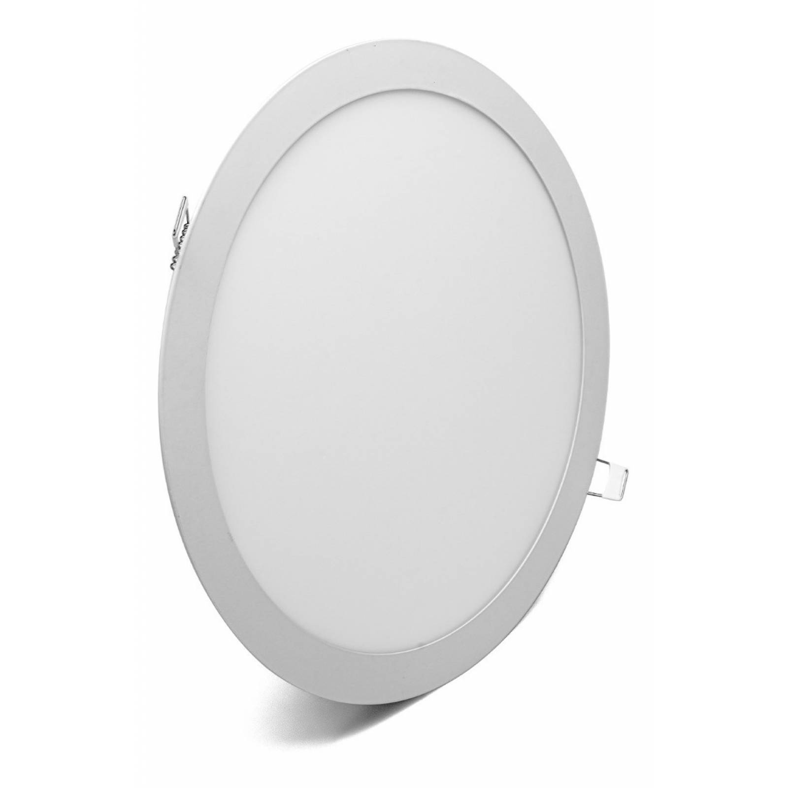 Lámpara Panel Led Slim Redondo 24w de Techo Empotrable Sula