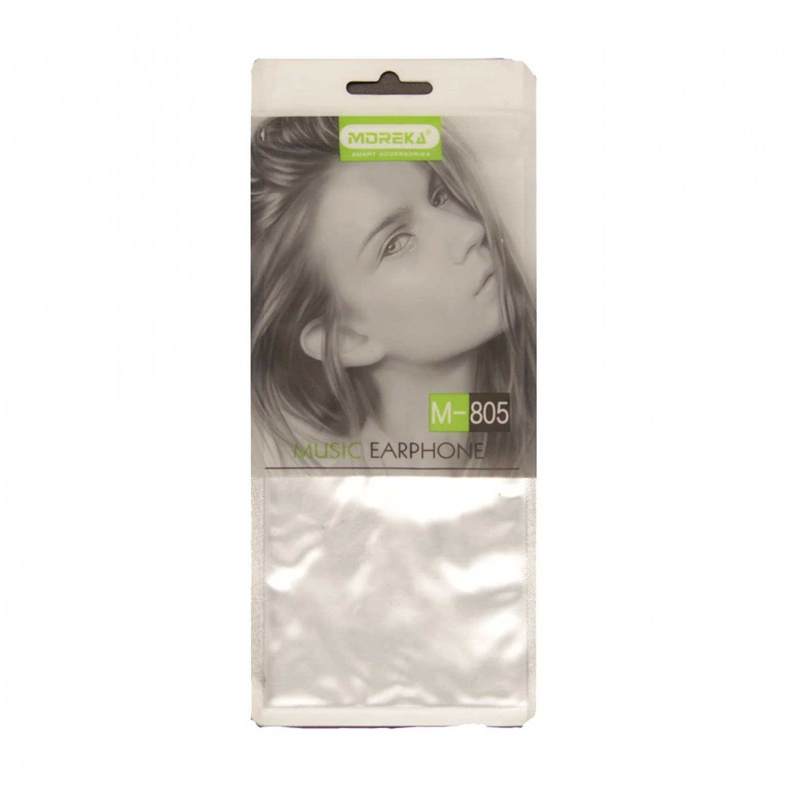 Audífonos Moreka M-805, Alámbricos, Manos Libres, Control de play/pausa.