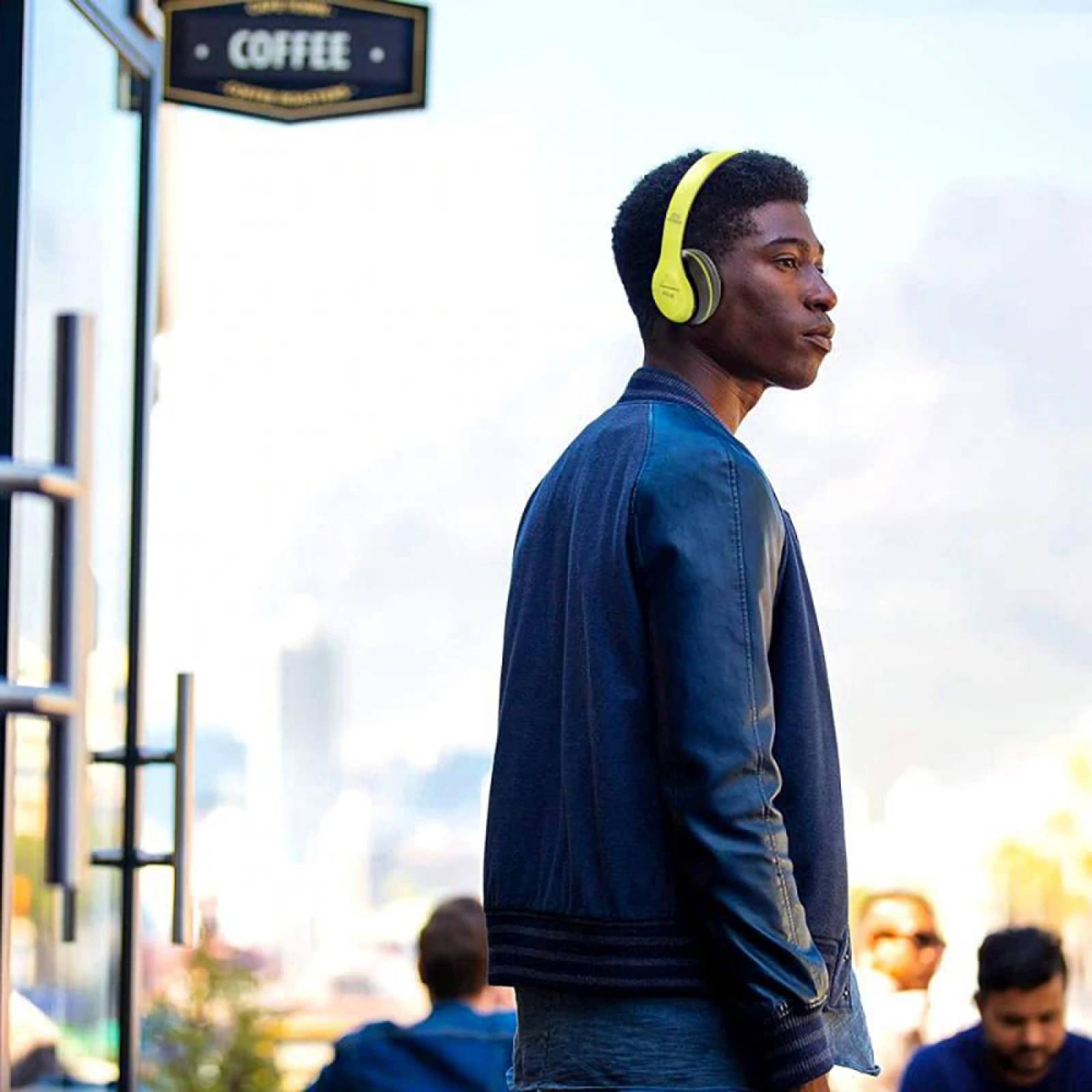 Audífonos Moreka ST3, Inalámbricos, Diadema, Bluetooth, Micro SD