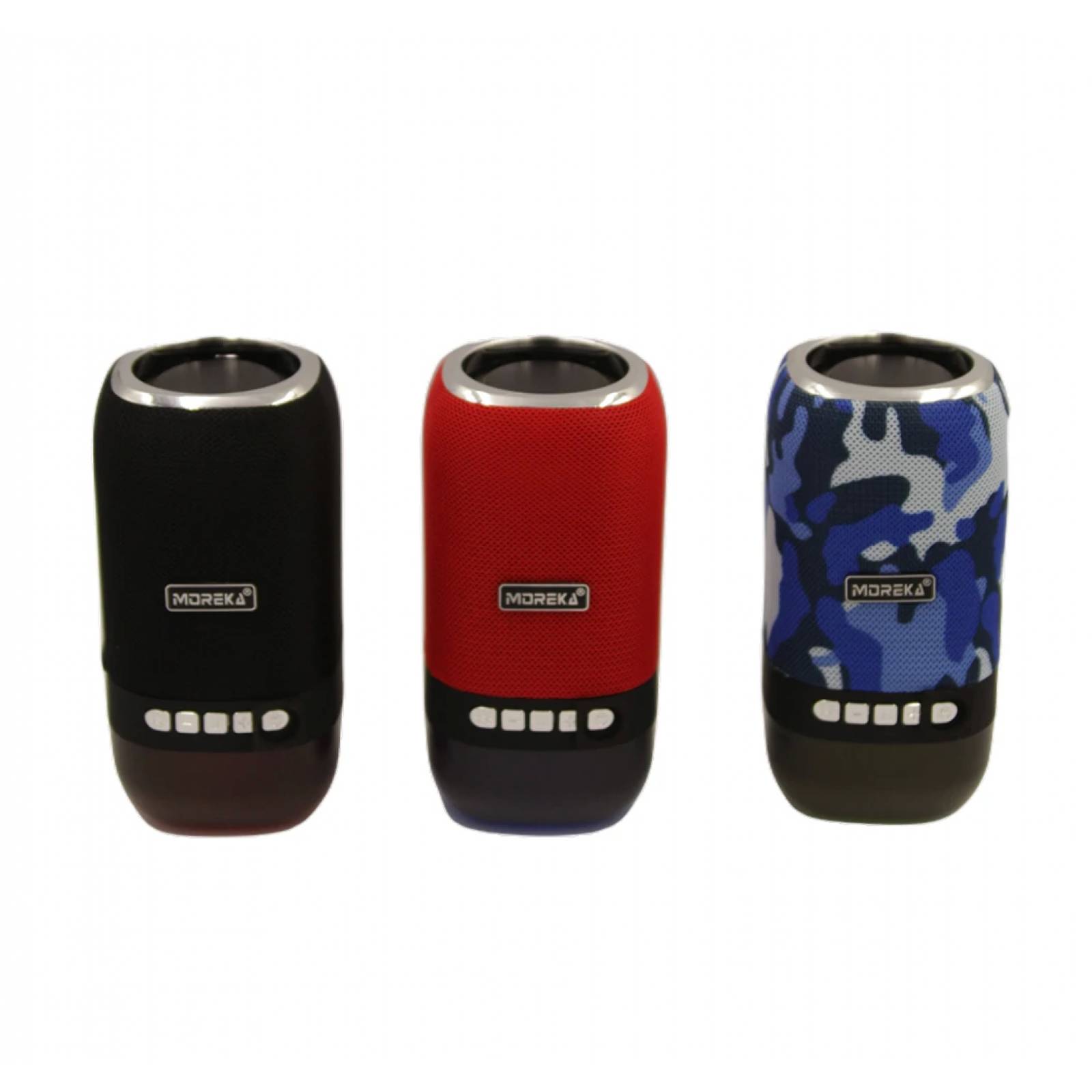 Bocina LED Moreka L-22, Bluetooth, Radio, Micro SD.