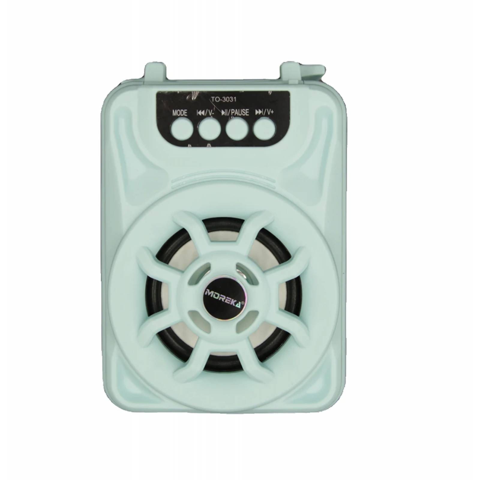 Bocina MOREKA TO-3031, LED, USB, Micro SD, Aux.