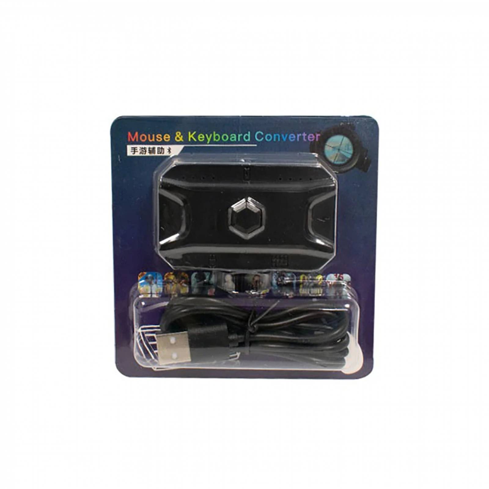 Kit Teclado Raton Gamer para celular, Buytiti M-1200, LED