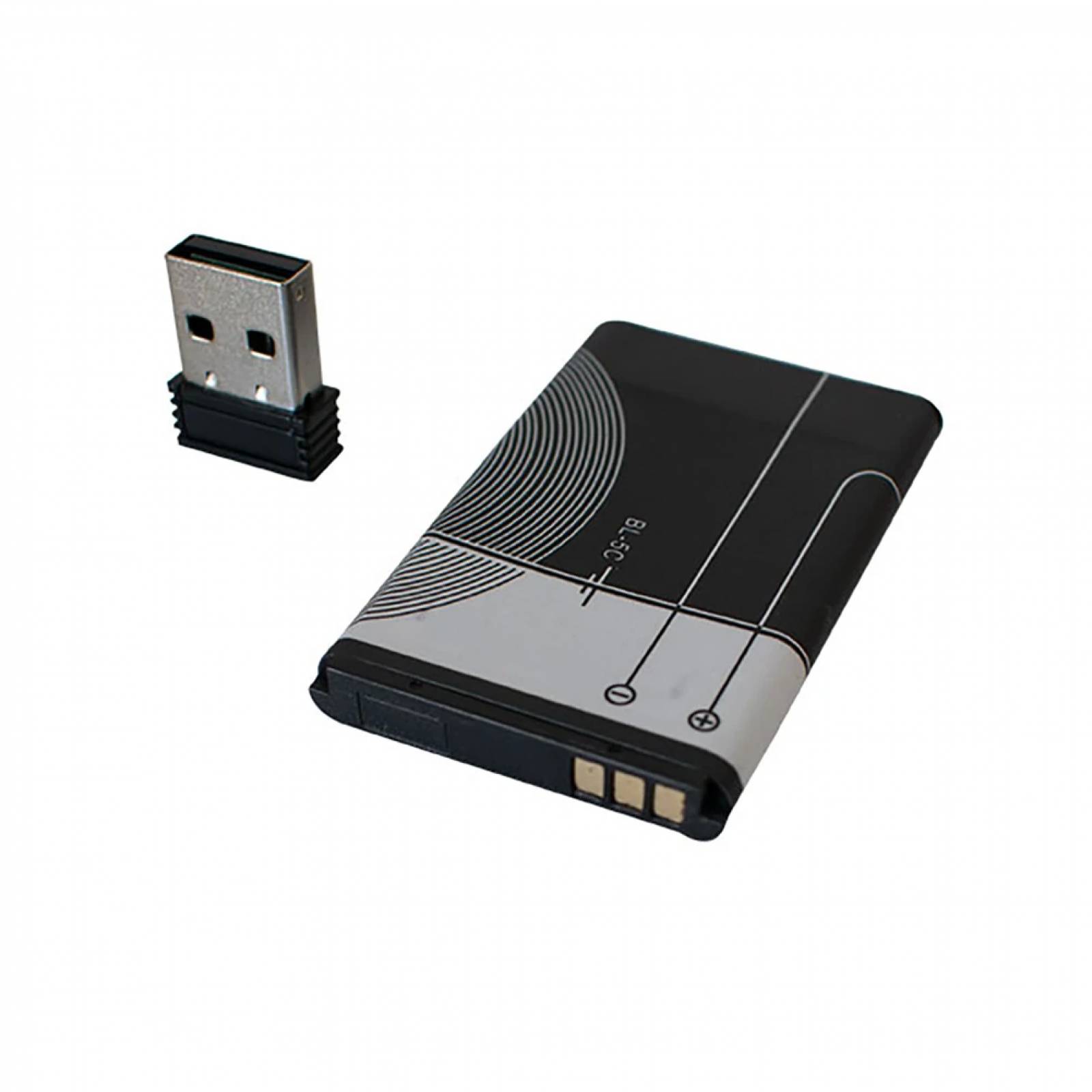 Mini Teclado, Buytiti WB-8020, Bluetooth, Touchpad, LED