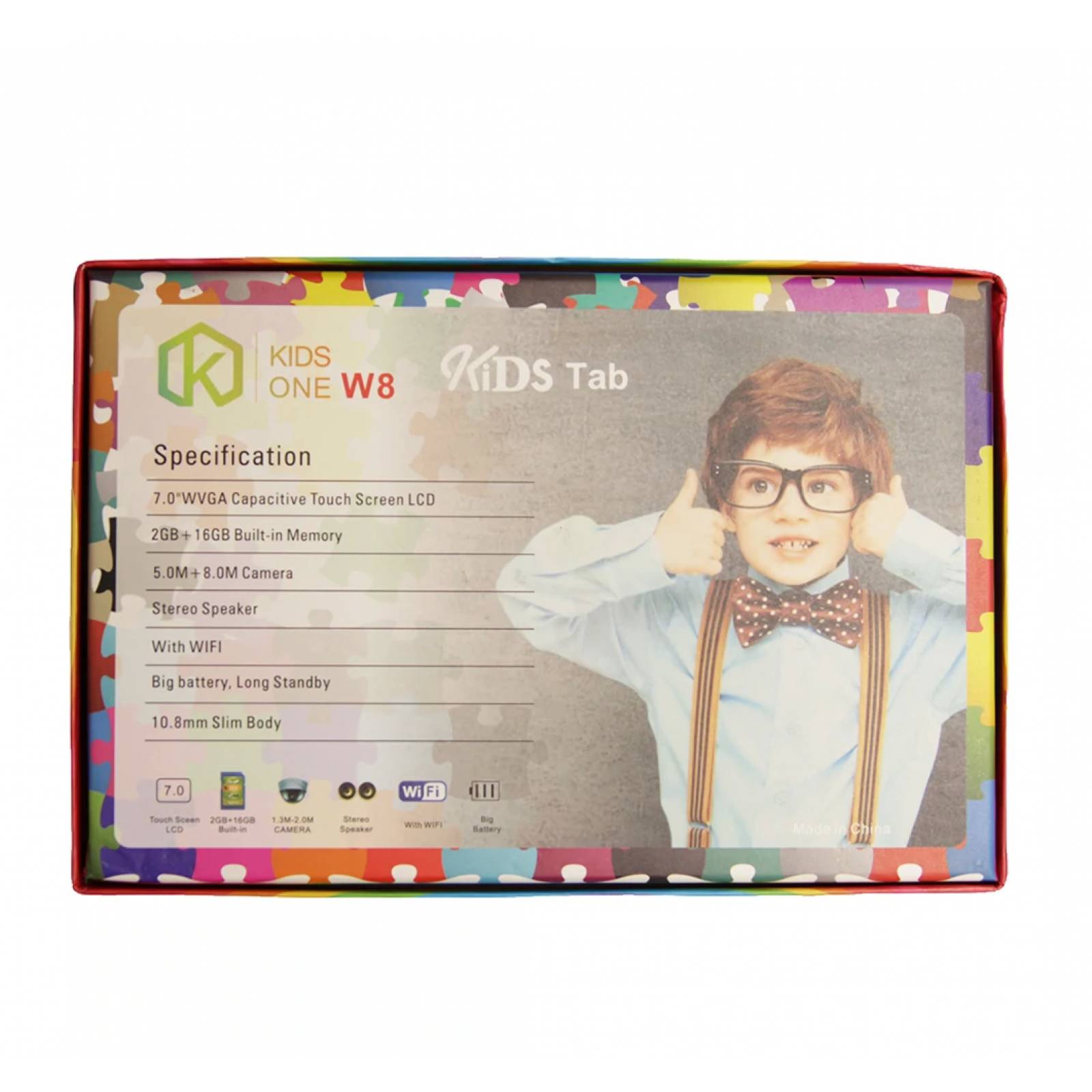 Tablet Kids One W8 ,7 " Android KitKat 10.0, 1gb Ram, Dual Camara, 5G