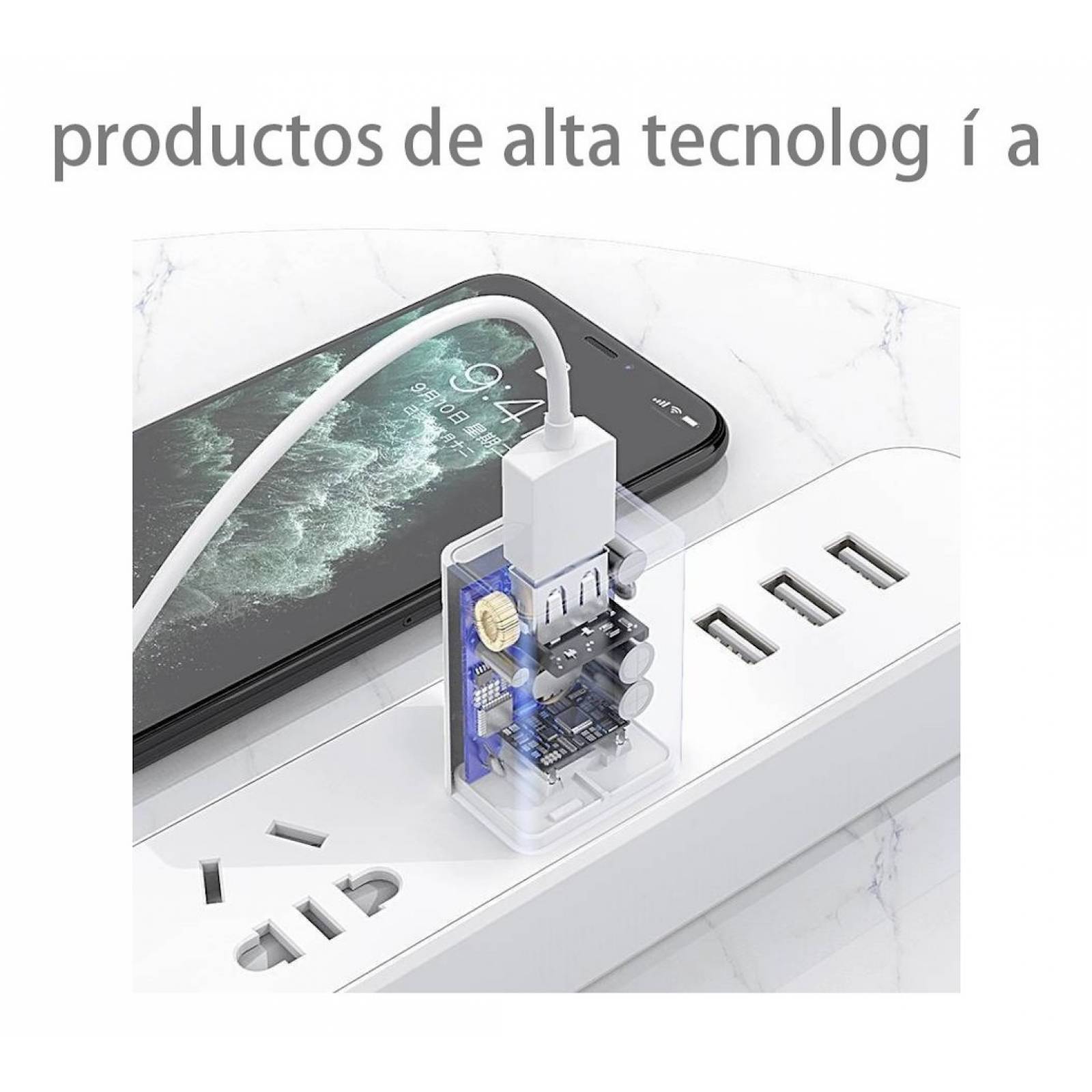 Cargador Moreka MR2611  2.0A Usb Cable Tipo C